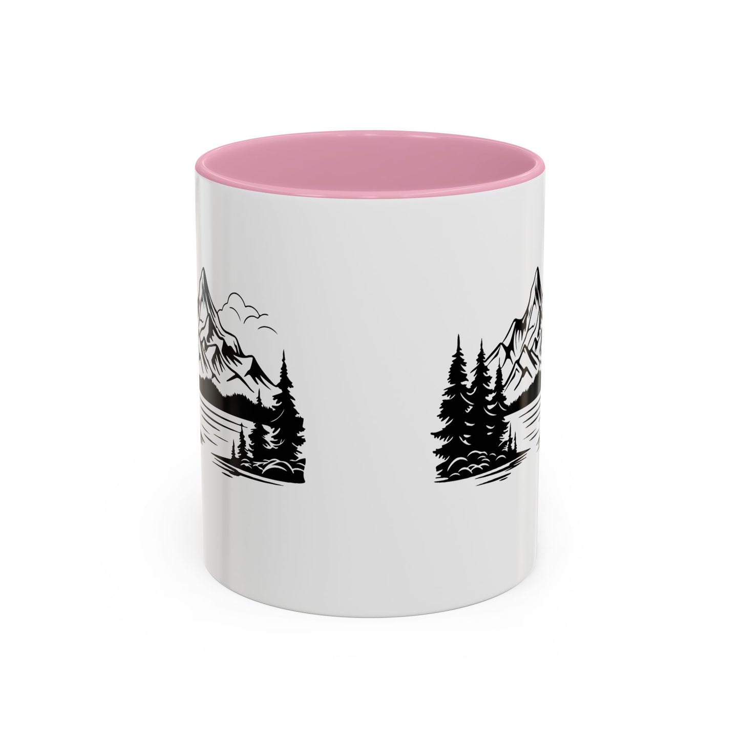 Mountain View Coffee Mug, Inspirational Nature Cup, Outdoor Lover Gift, Adventure Lover's Drinkware, Travel Mug