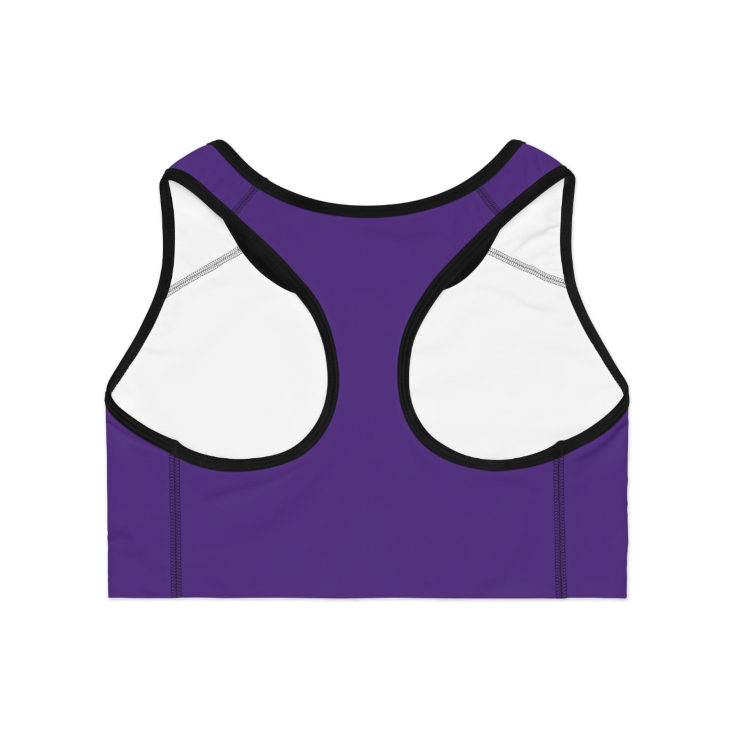 Arrow Ridge Royal Purple Stylish Sports Bra for Active Women, Workout Top, Gym Essential, Fitness Apparel, Athleisure Wear, Yoga Gear