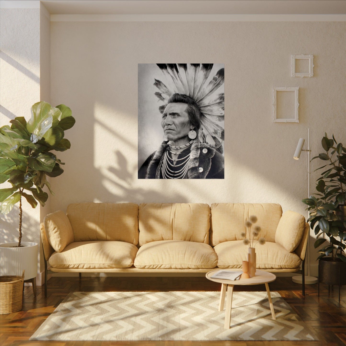 Standing Strength & Rooted Legacies – Western Textured Watercolor Matte Posters