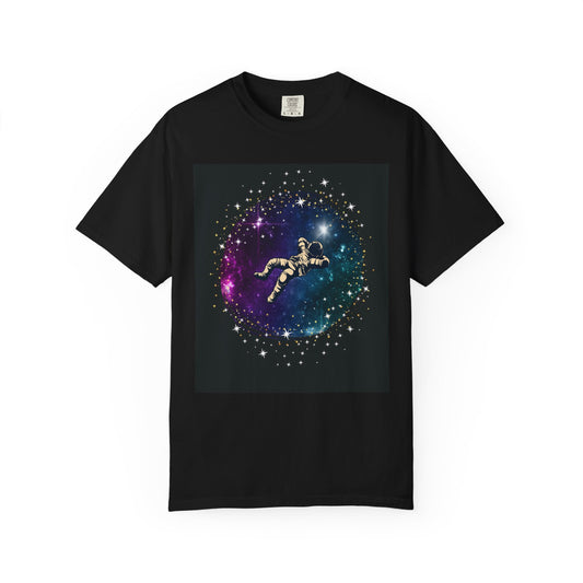 No Gravity Astronaut Graphic T-Shirt, Space Lover Tee, Unisex Casual Wear, Gift for Astronomy Enthusiasts, Cool Space Art Shirt