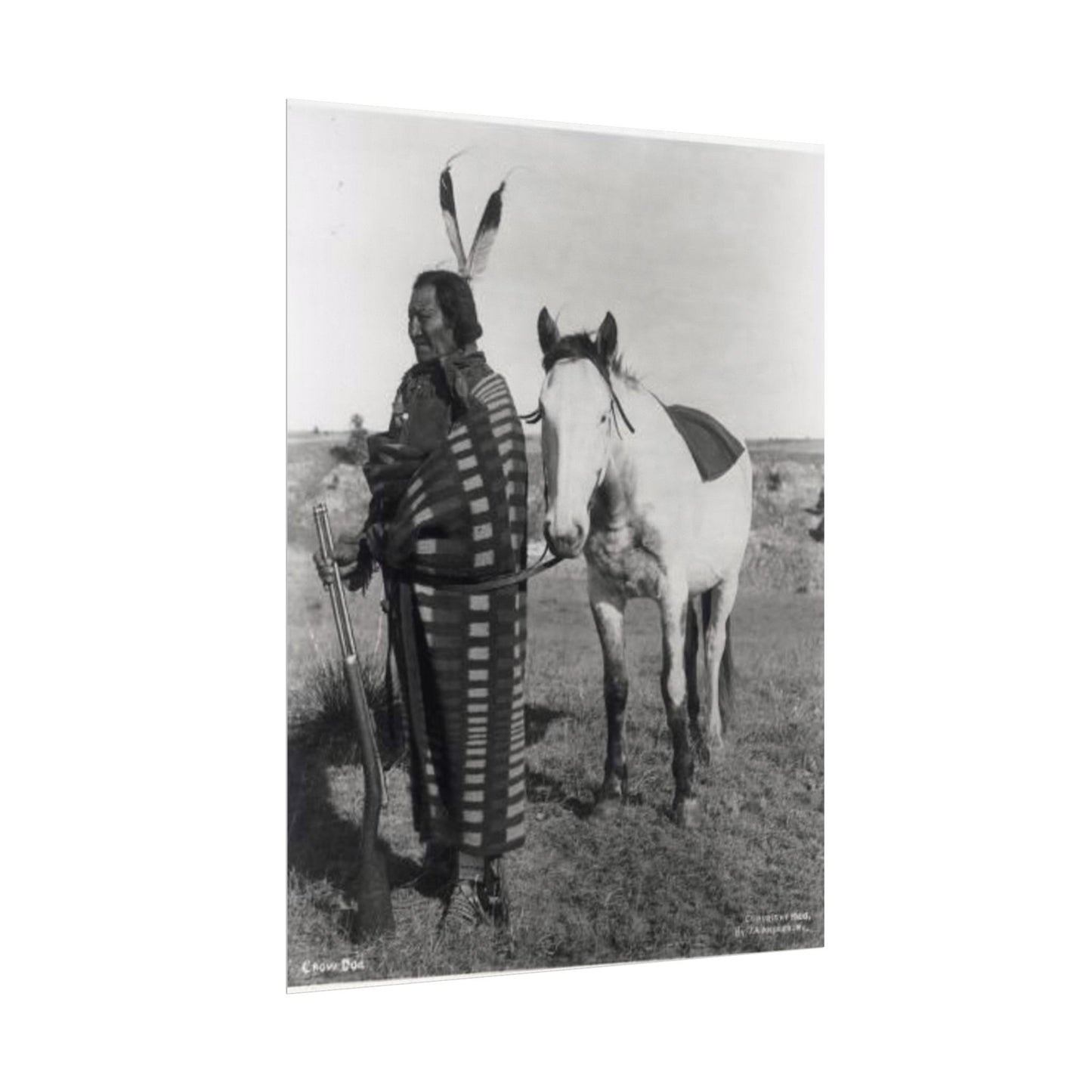 Sacred Ties – Western Textured Watercolor Matte Posters