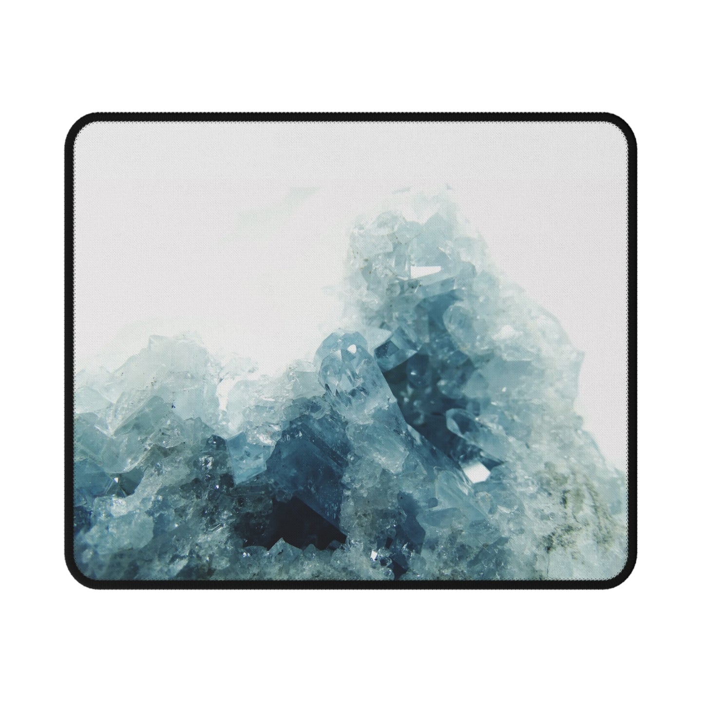 Blue Quartz Non-Slip Gaming Mouse Pad, Computer Accessories, Gamer Gift, Desk Decor, Unique Mouse Mat, Animal Lover Gift