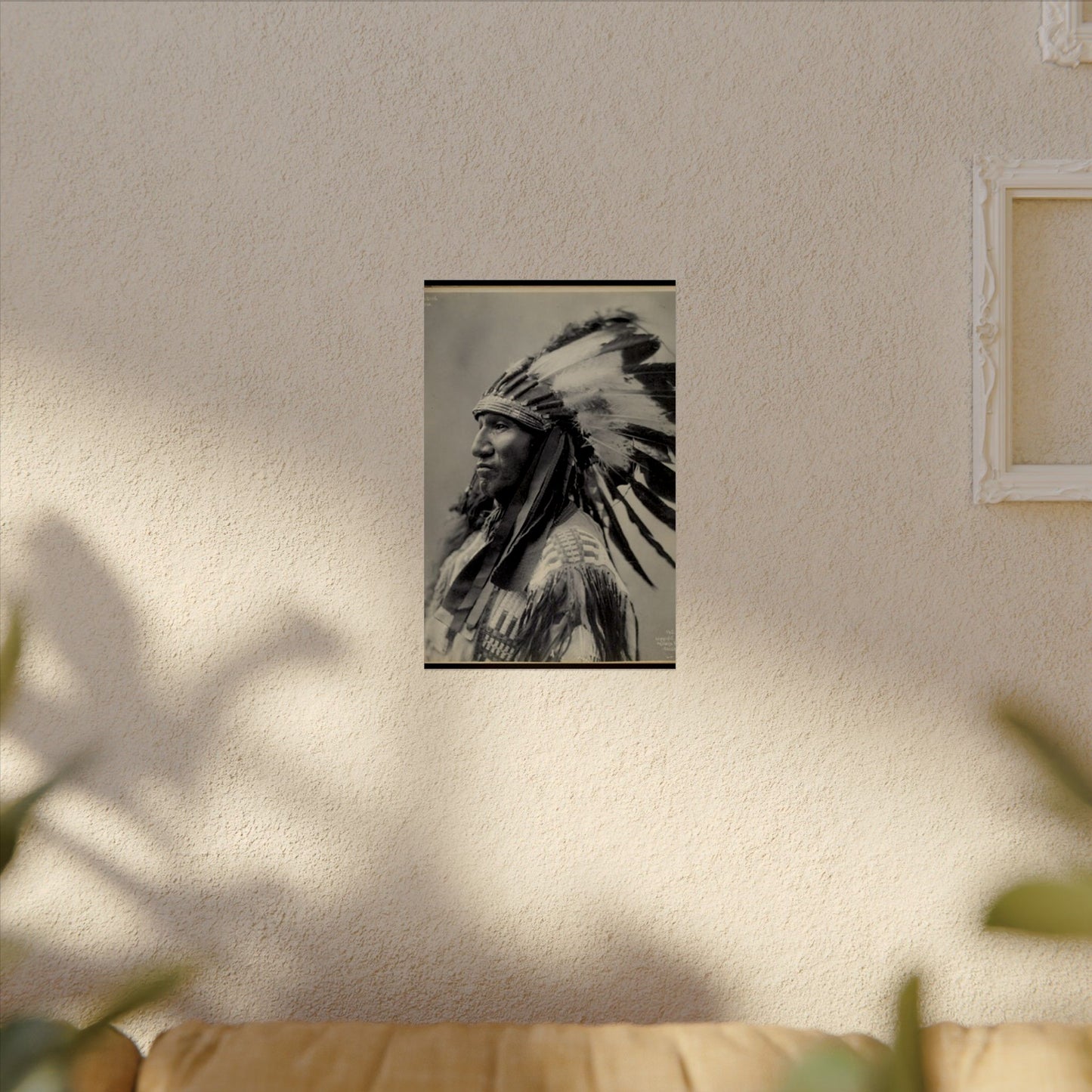 Black Rock Sioux – Western Textured Watercolor Matte Posters