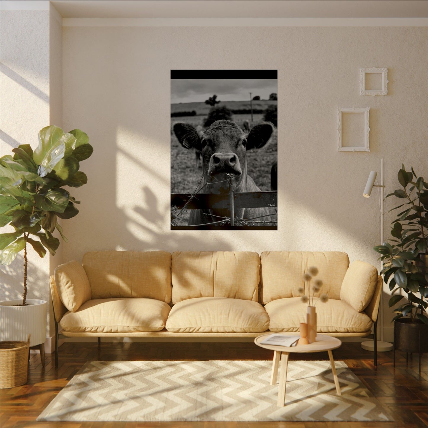 Rise & Shine – Western Textured Watercolor Matte Posters