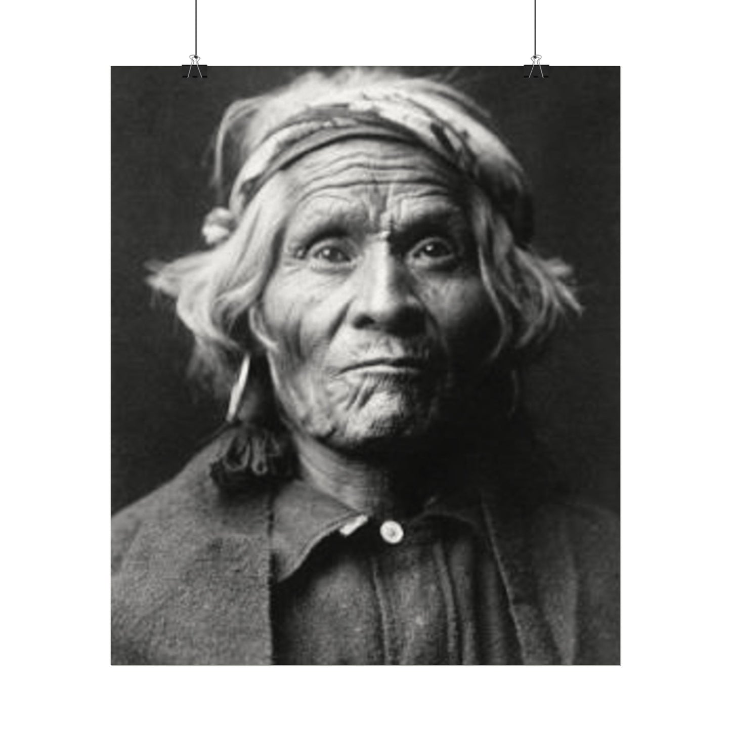 Iorn In His Silence – Western Textured Watercolor Matte Posters