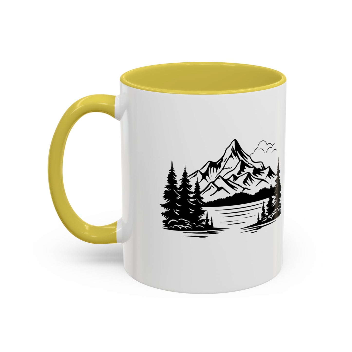 Mountain View Coffee Mug, Inspirational Nature Cup, Outdoor Lover Gift, Adventure Lover's Drinkware, Travel Mug