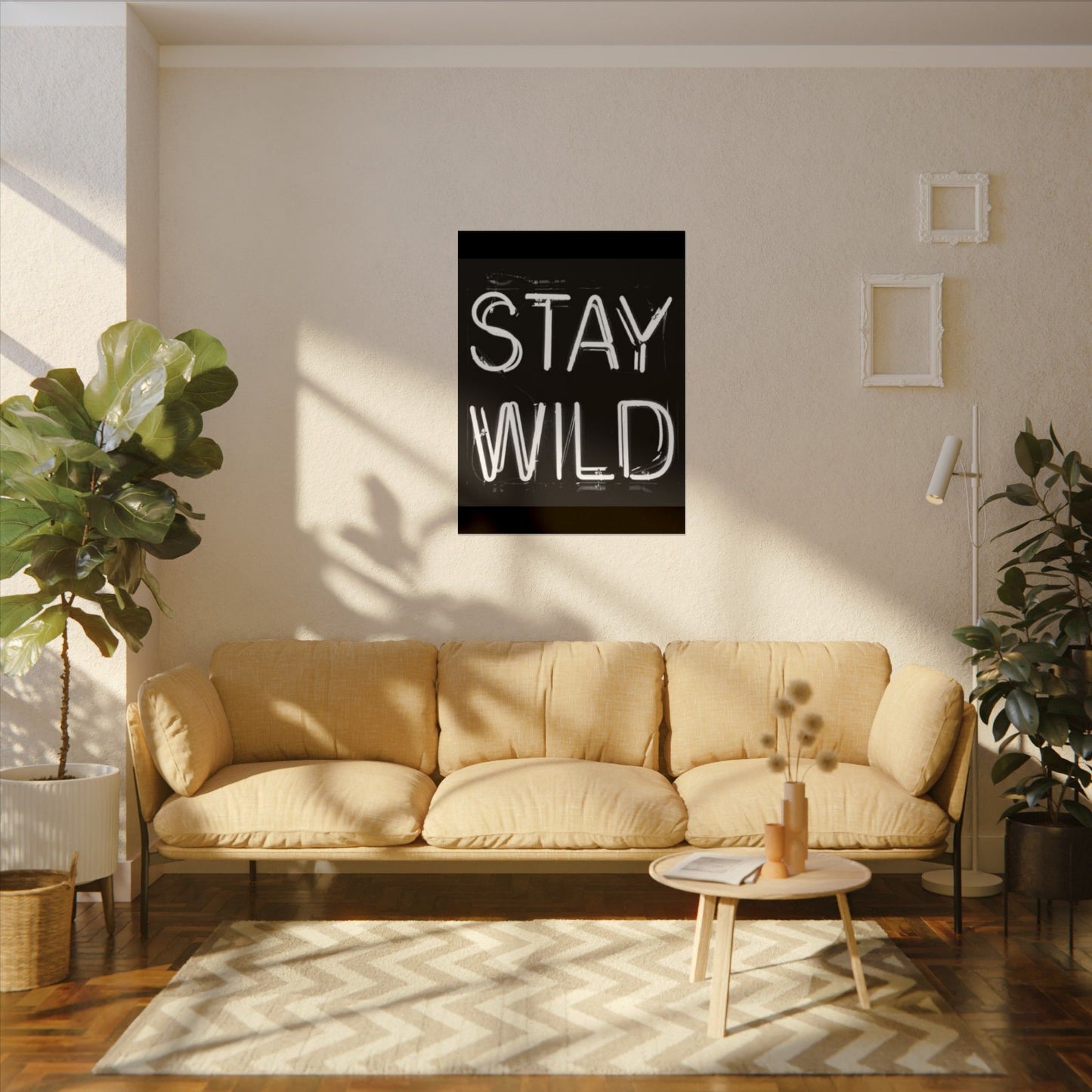 Stay Wild – Western Textured Watercolor Matte Posters