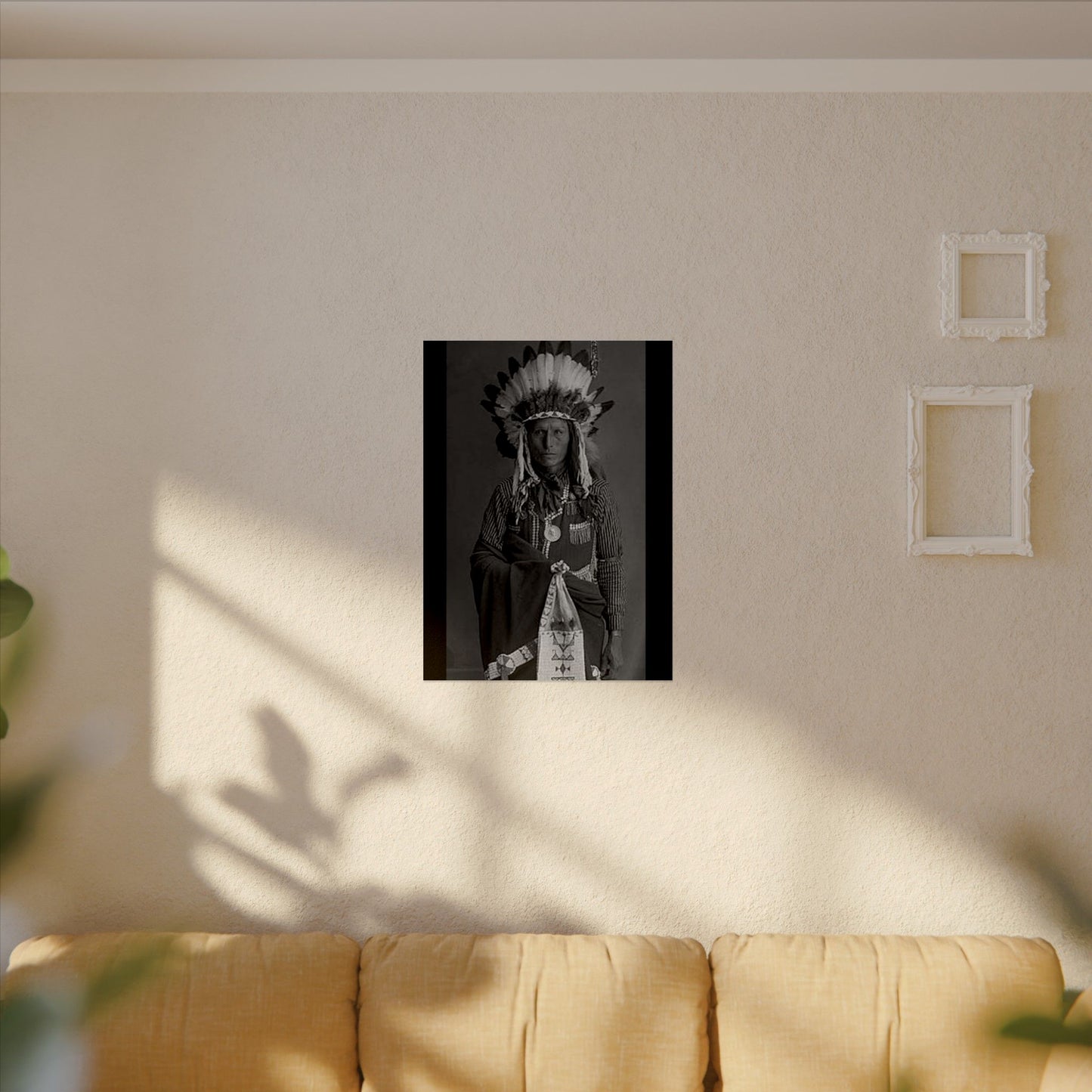 Still As The Wind Remembers – Western Textured Watercolor Matte Posters