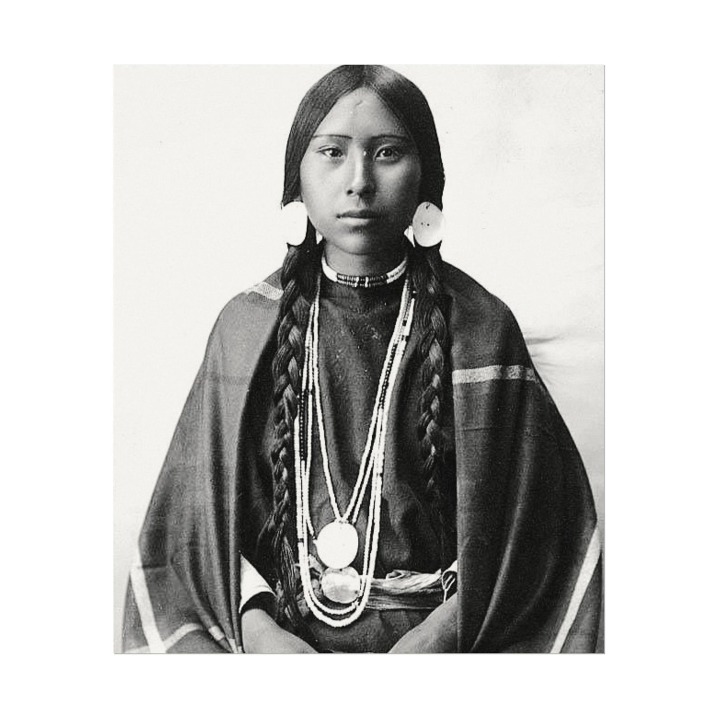 1915 Spokane Beauty – Western Textured Watercolor Matte Posters