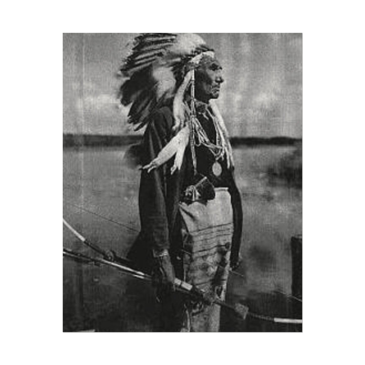 Indigenous Wetlands – Western Textured Watercolor Matte Posters