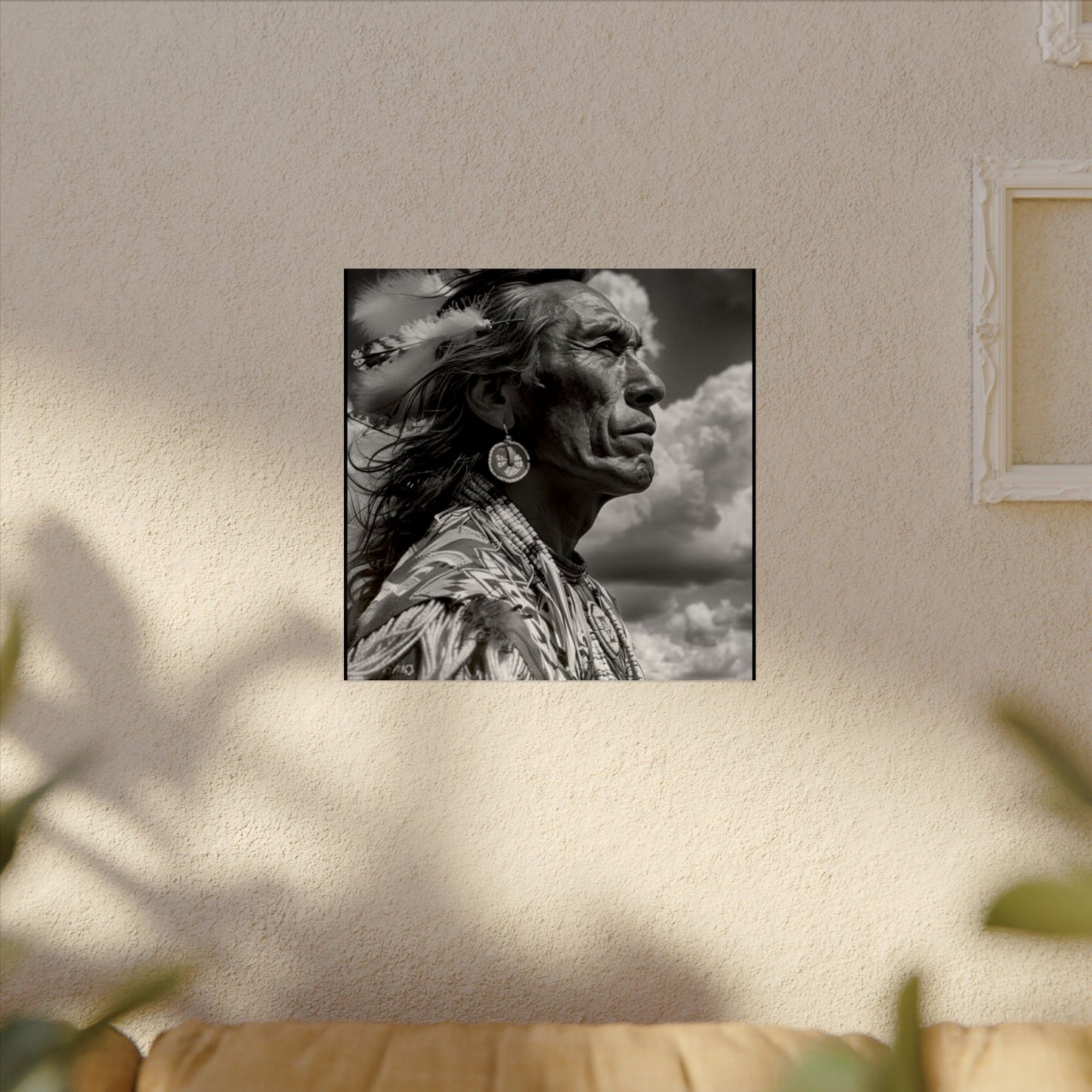 The Ancestral Winds Are Calling  – Western Textured Watercolor Matte Posters