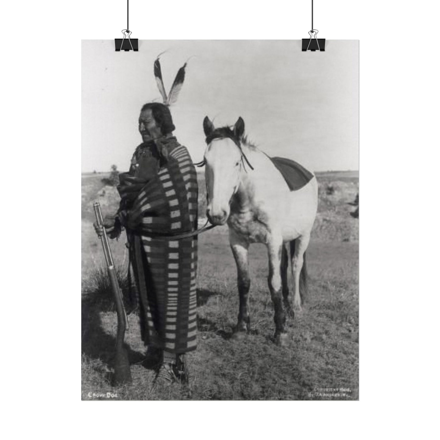 Sacred Ties – Western Textured Watercolor Matte Posters