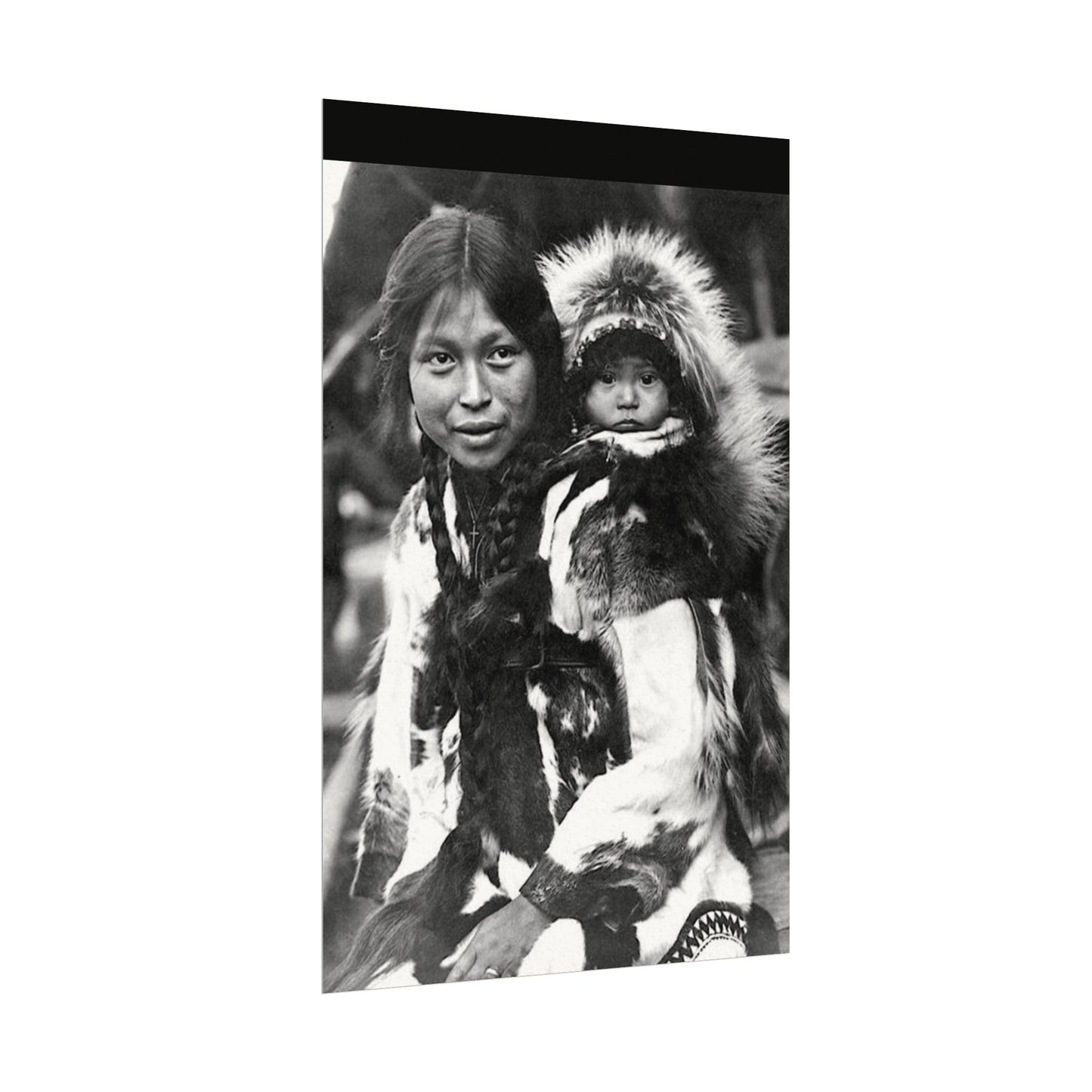 A Mother's Heart – Western Textured Watercolor Matte Posters