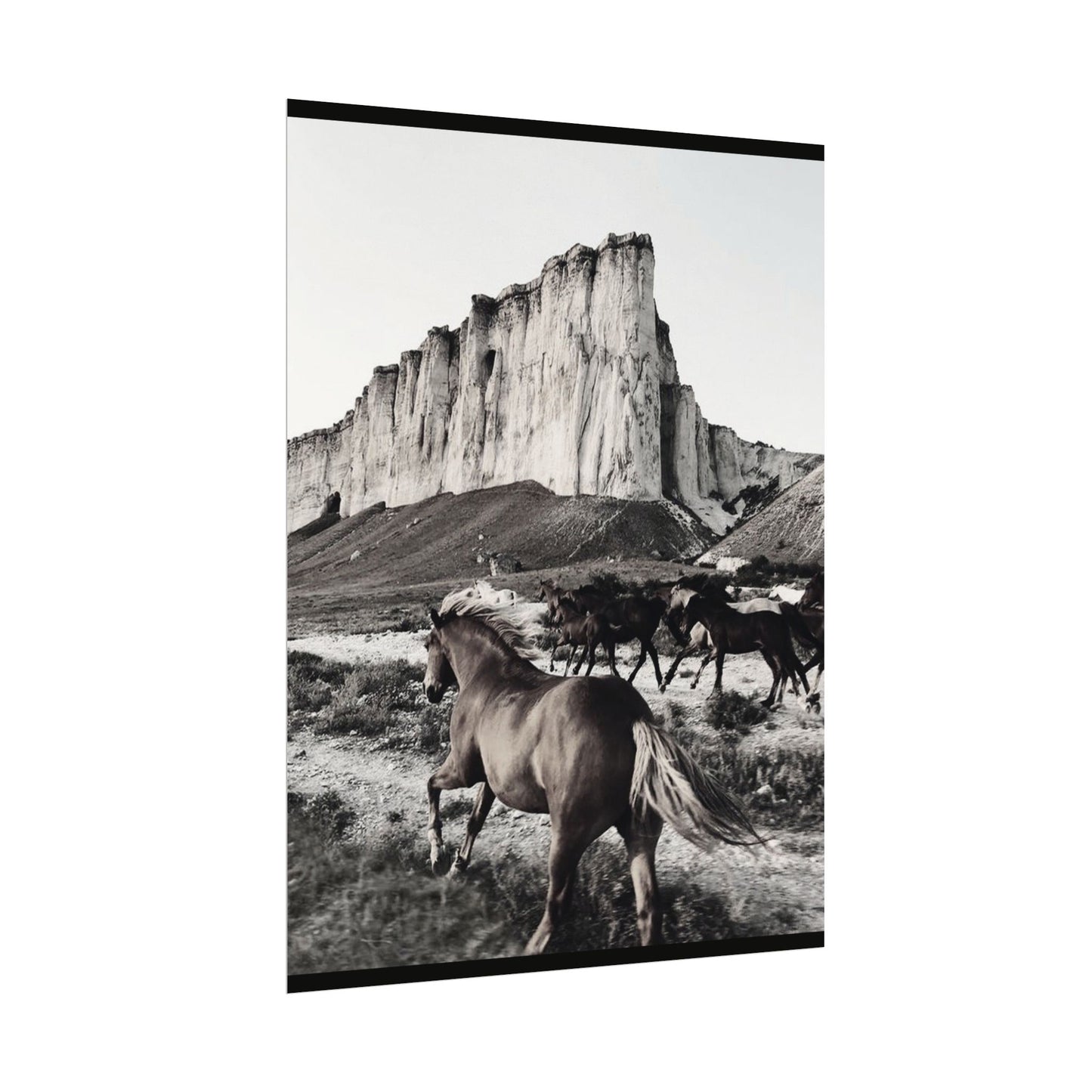 Untamed Spirit– Western Textured Watercolor Matte Posters