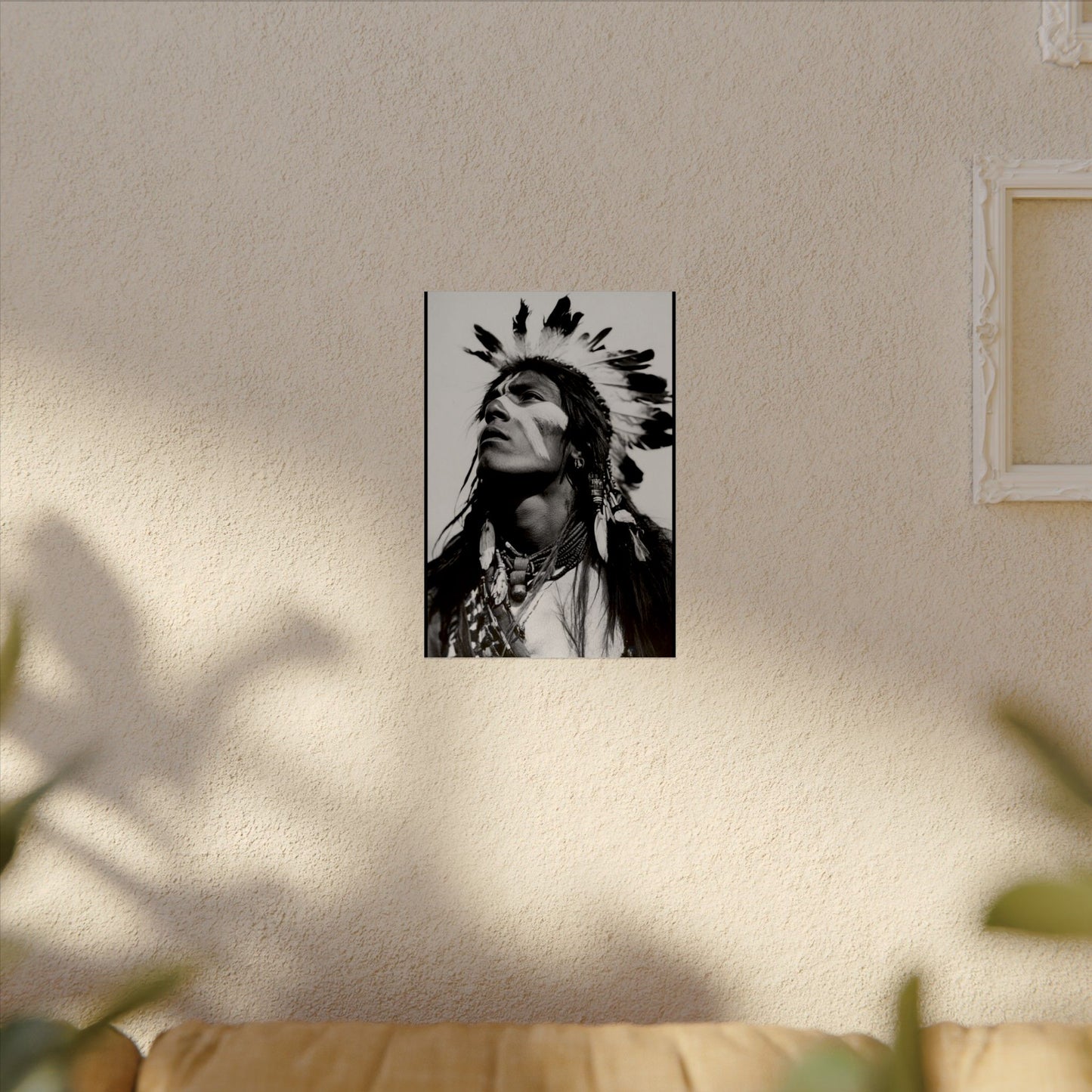 He Who Remembers – Western Textured Watercolor Matte Posters