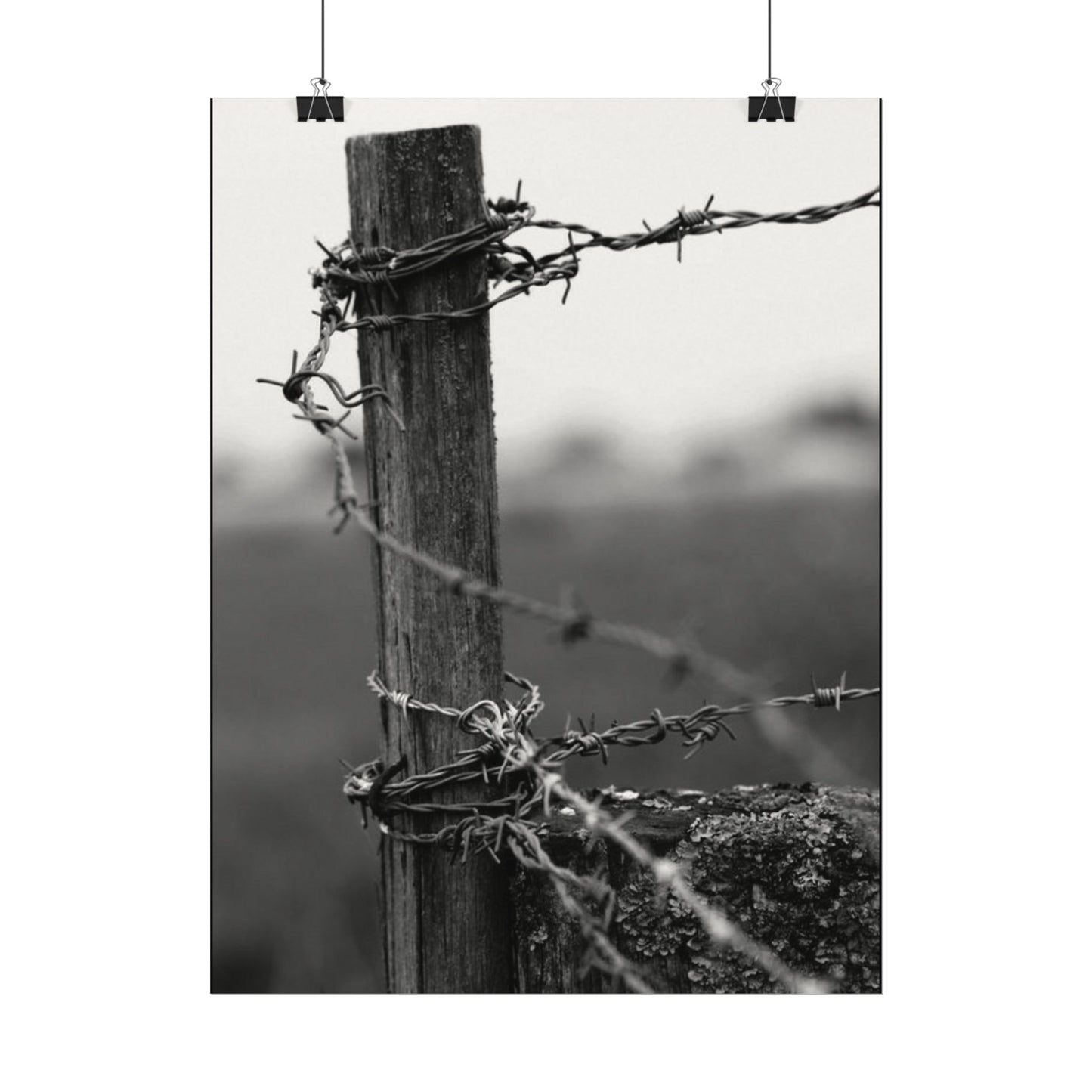 Tough As Nails – Western Textured Watercolor Matte Posters