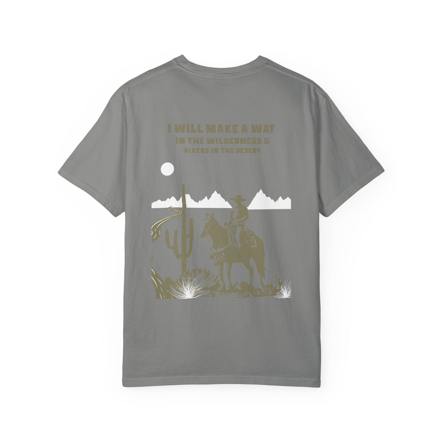 Isaiah 43:9 Mountain T-Shirt - Western Gift, Spiritual Gift, Christian,Nature Lover Tee, Unisex Cotton Shirt