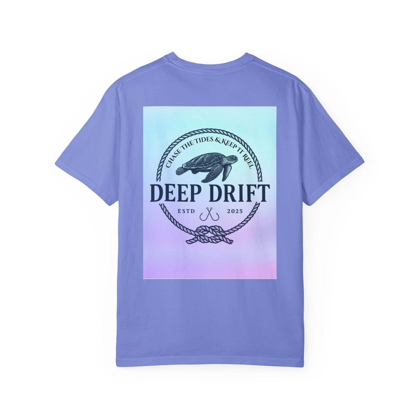 Turtle Ocean Tee, Deep Drift