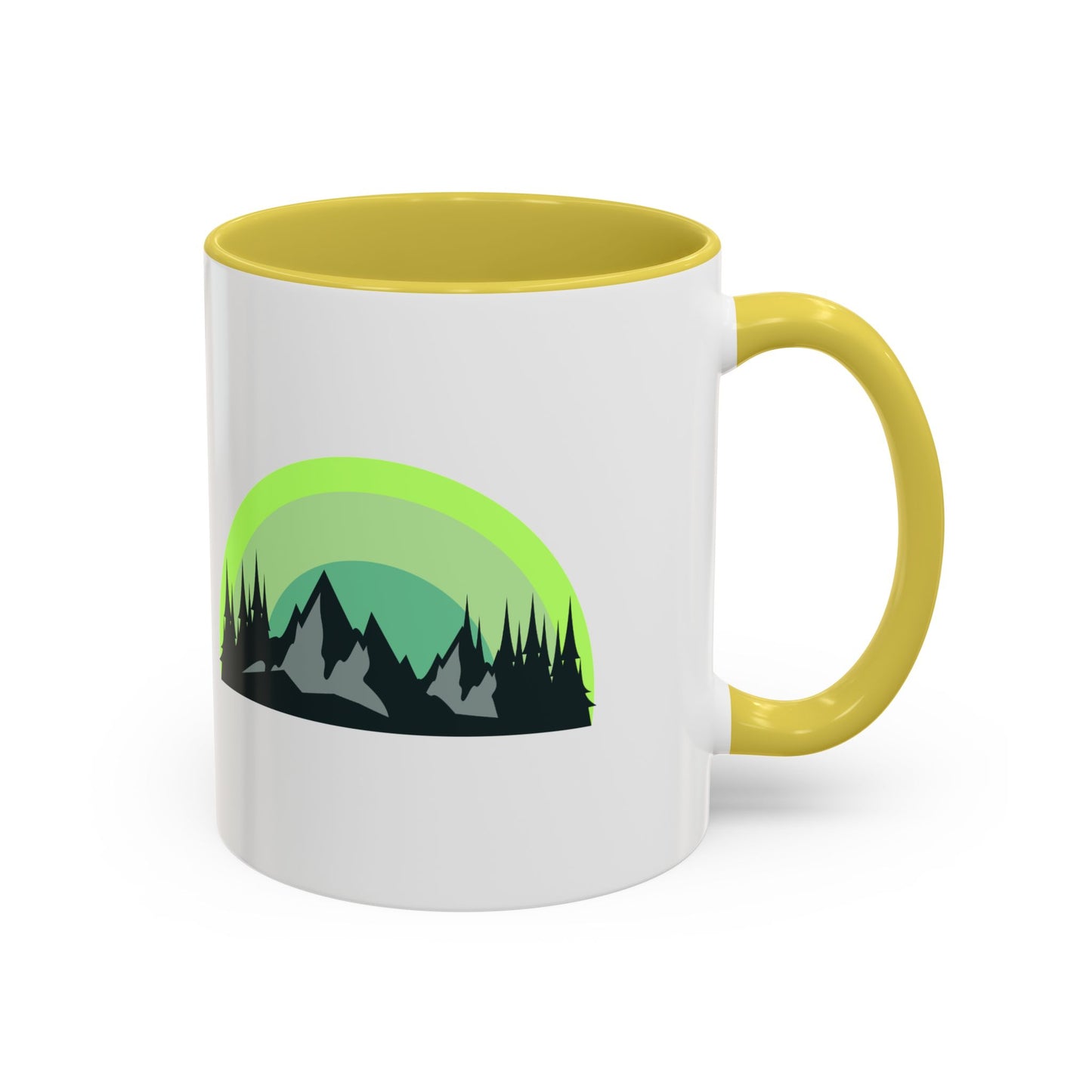 Nature-Inspired Colorful Mug | Perfect Gift for Outdoors Lovers, Campers, Coffee Lovers, Unique Housewarming Gift, 11oz 15oz