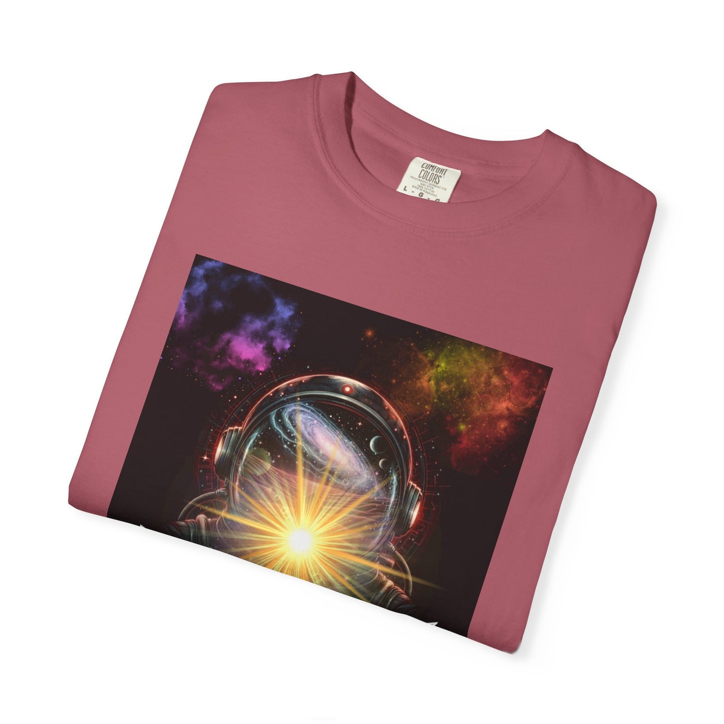 Cosmic Vibe T-Shirt: The Sky is Home Unisex Garment-Dyed Tee, Cute Graphic Shirt, Space Lover Gift, Casual Wear, Art Tee