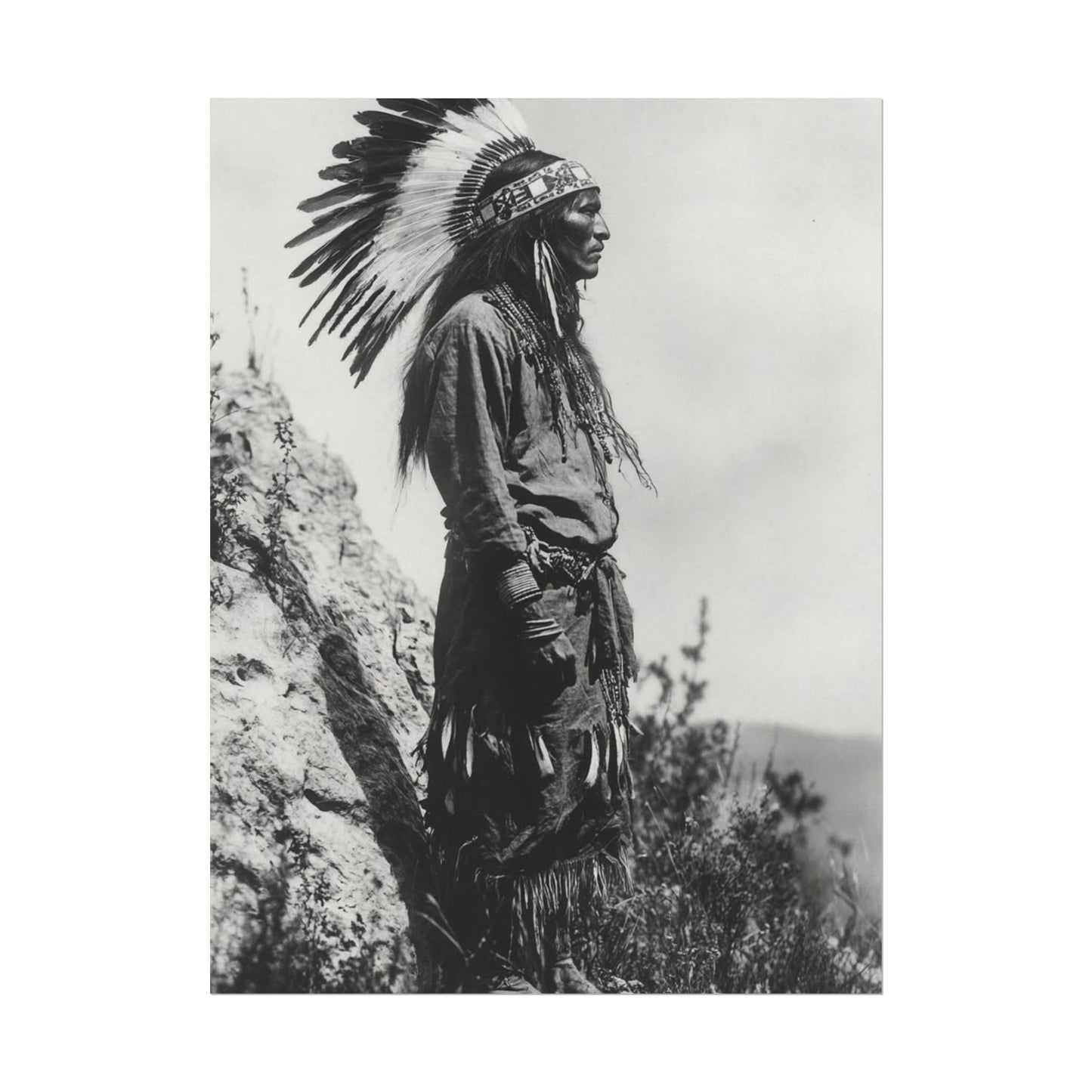 When The Wind Calls – Western Textured Watercolor Matte Posters