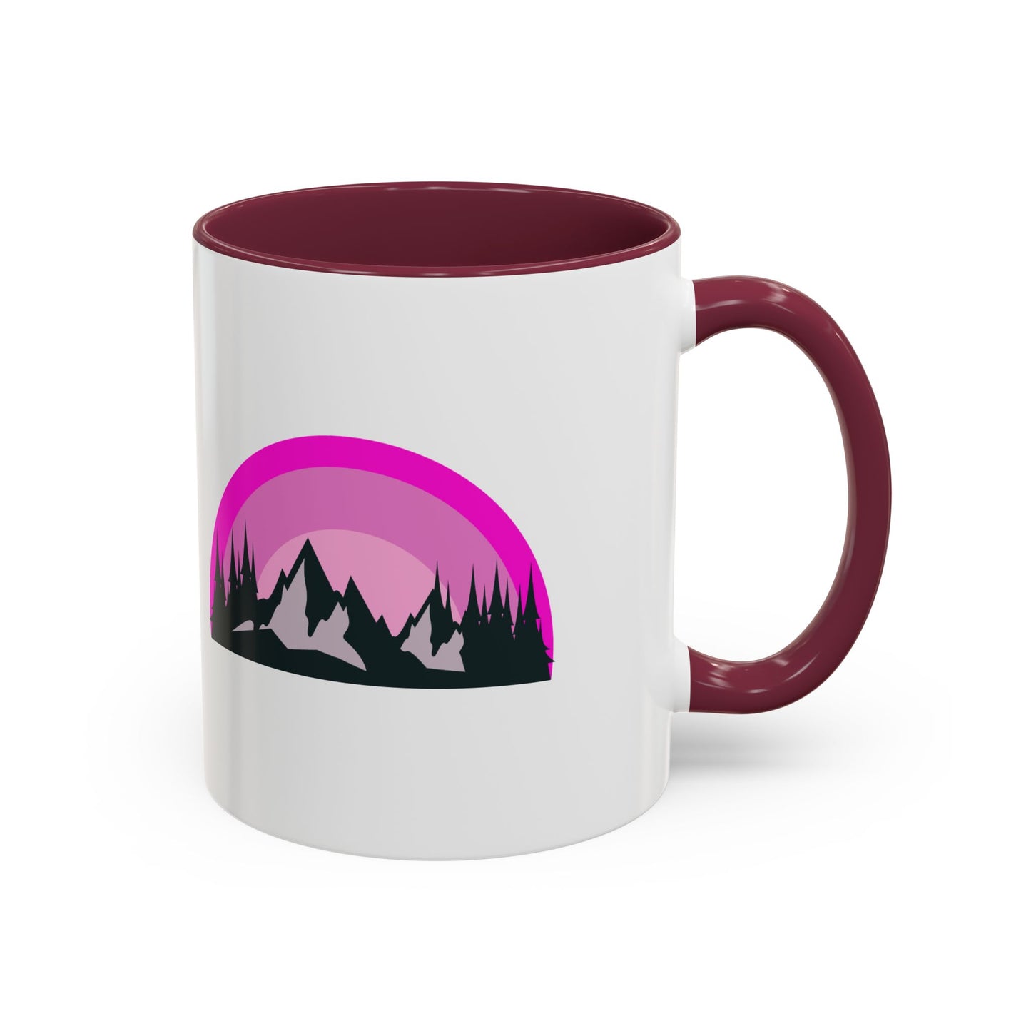 Colorful Landscape Mug, Ideal for Coffee Lovers, Perfect Gift for Nature Enthusiasts, Great for Birthdays, Holiday Mugs, Unique Drinkware