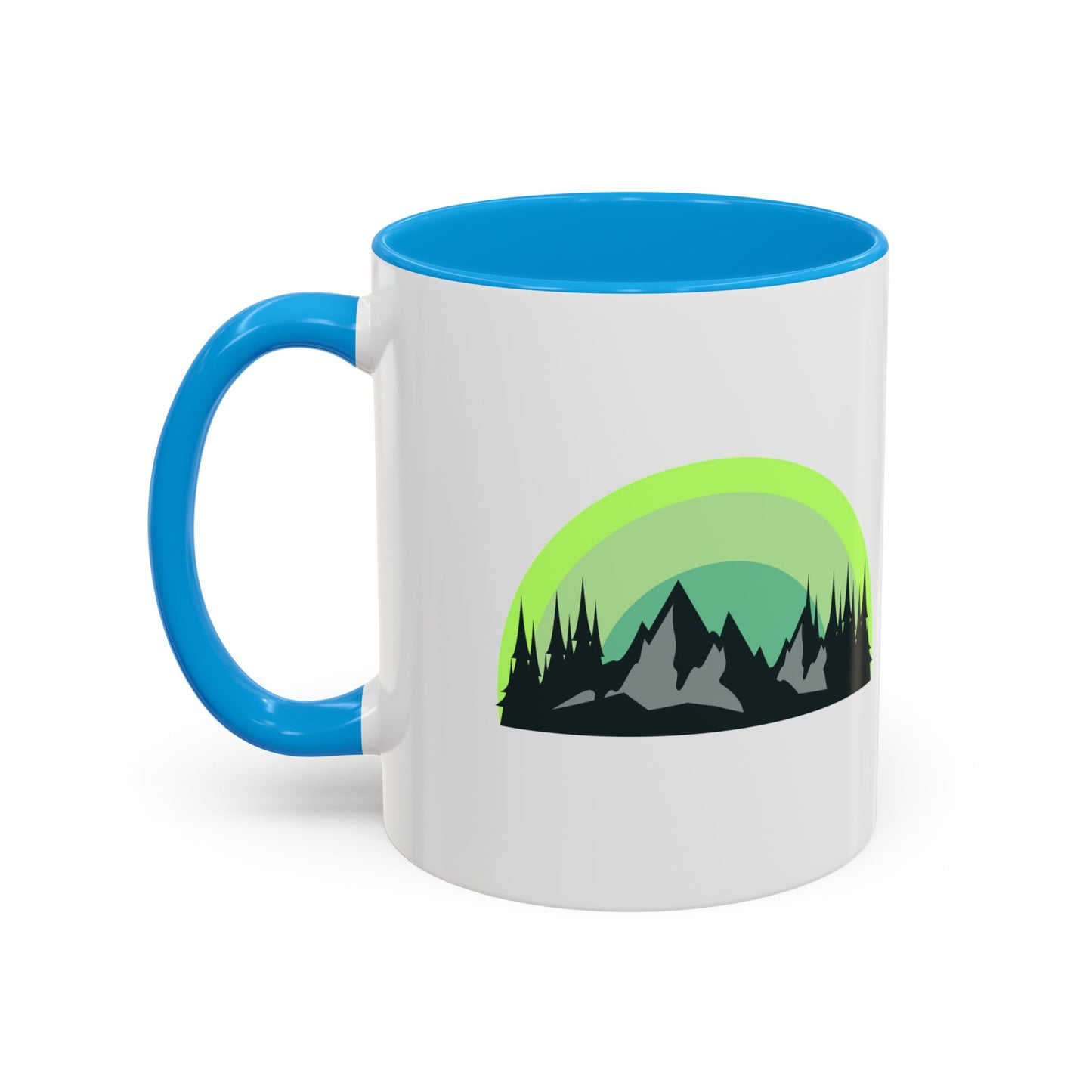Nature-Inspired Colorful Mug | Perfect Gift for Outdoors Lovers, Campers, Coffee Lovers, Unique Housewarming Gift, 11oz 15oz