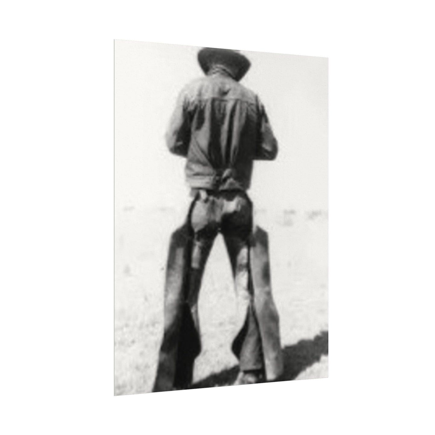 Chaps My Biscuits – Western Textured Watercolor Matte Posters