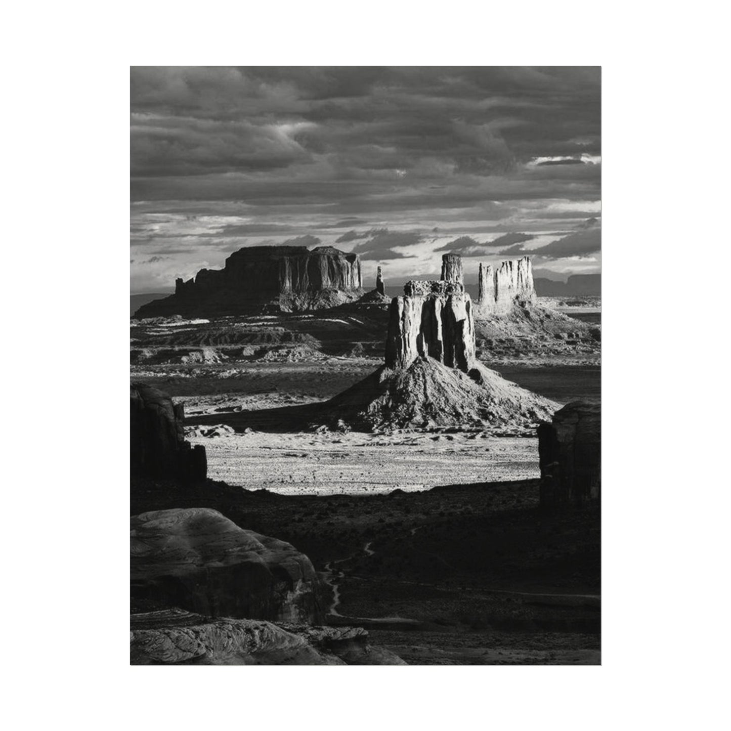 Vast Wonderland – Western Textured Watercolor Matte Posters