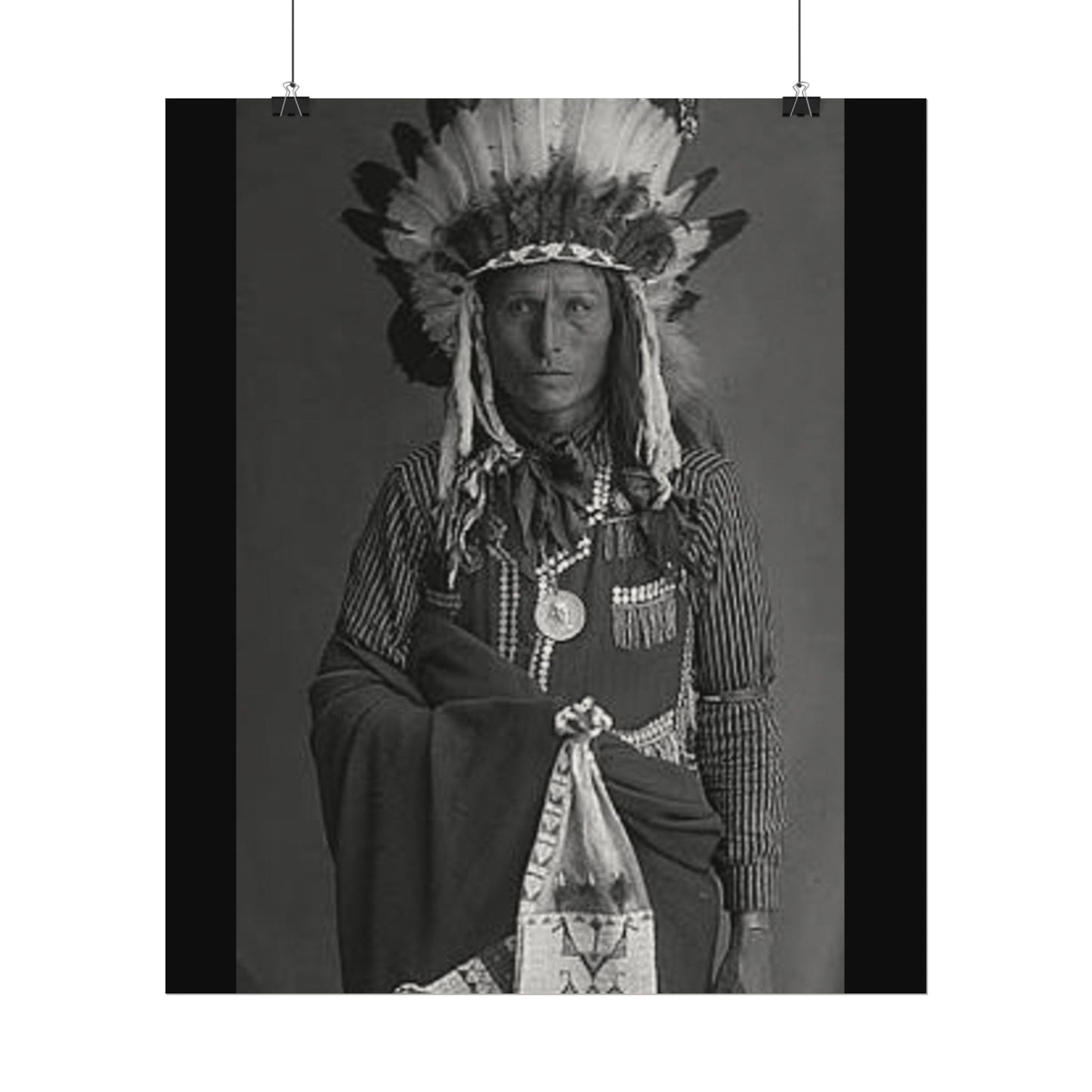 Still As The Wind Remembers – Western Textured Watercolor Matte Posters