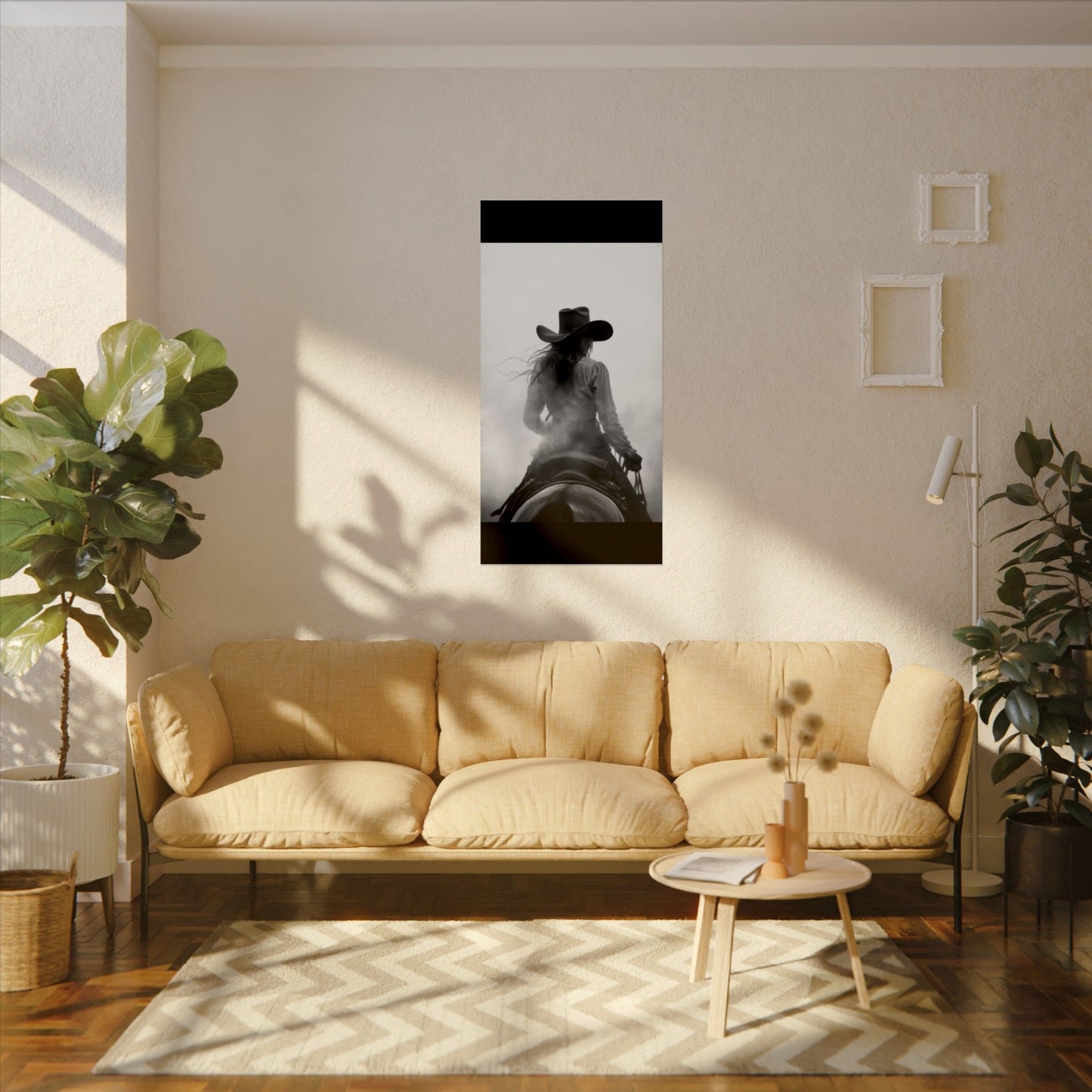 Whispers In The Dust– Western Textured Watercolor Matte Posters