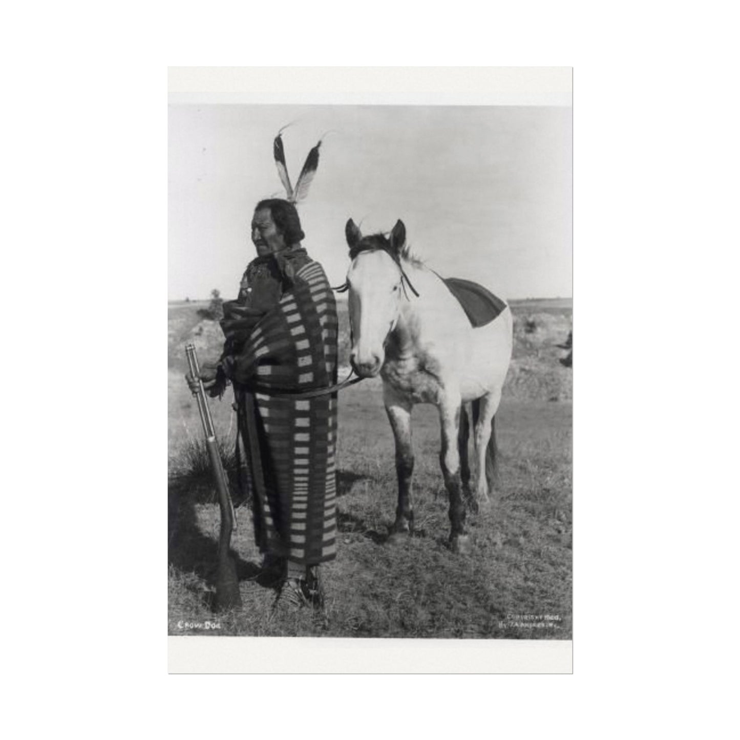 Sacred Ties – Western Textured Watercolor Matte Posters