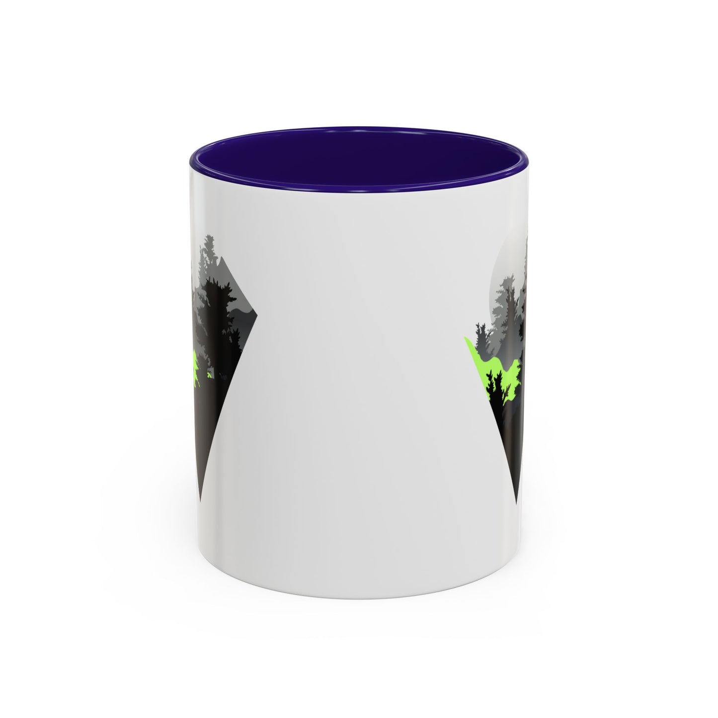 Sleek Forest Mug: Nature-Inspired Coffee Cup, Perfect for Outdoor Lovers, Gift for Nature Enthusiasts, Eco-Friendly Present