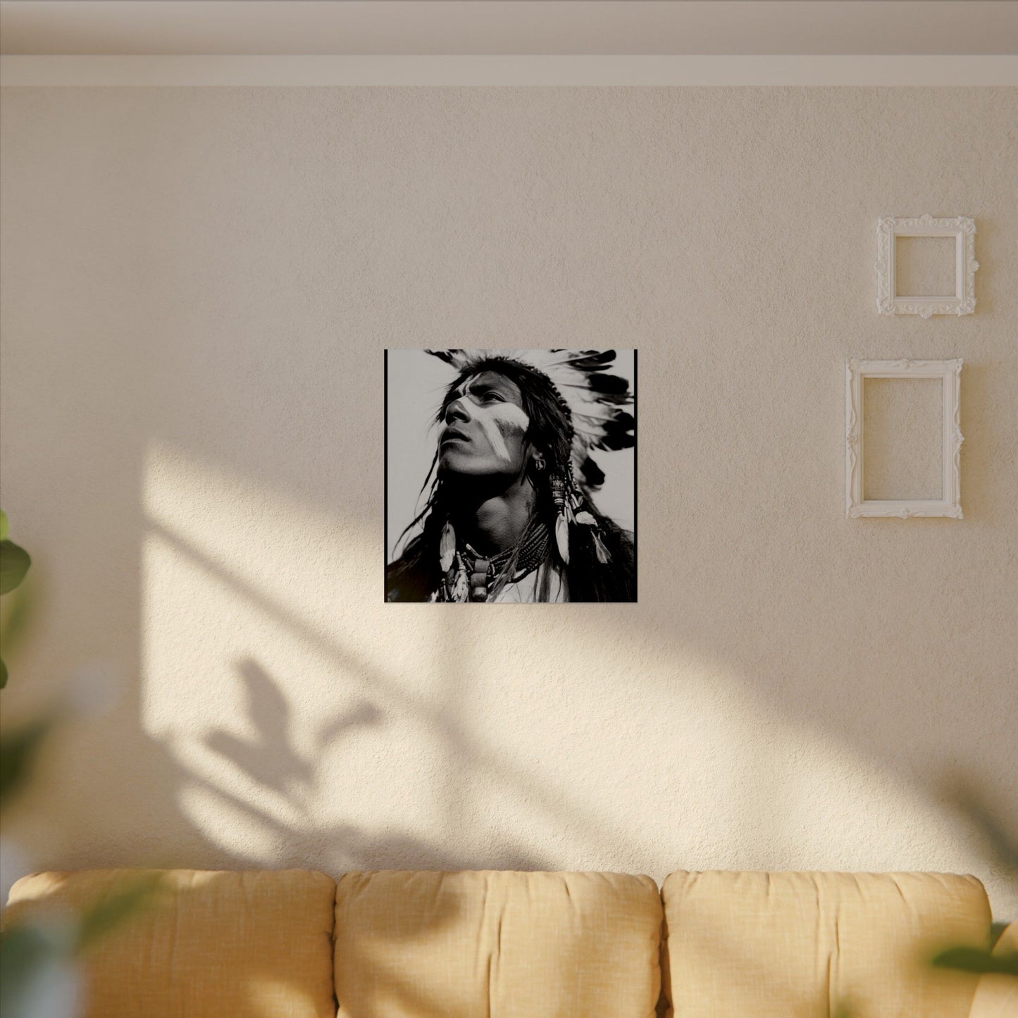 He Who Remembers – Western Textured Watercolor Matte Posters