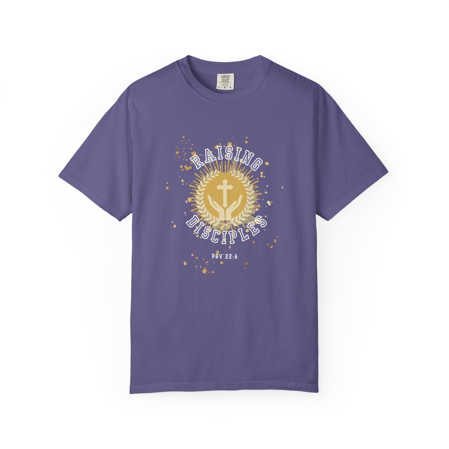 Spiritual Sunrise Unisex Garment-Dyed T-shirt, Faith-Based Apparel, Inspirational Gift, Casual Wear, Church Event, Everyday Comfort