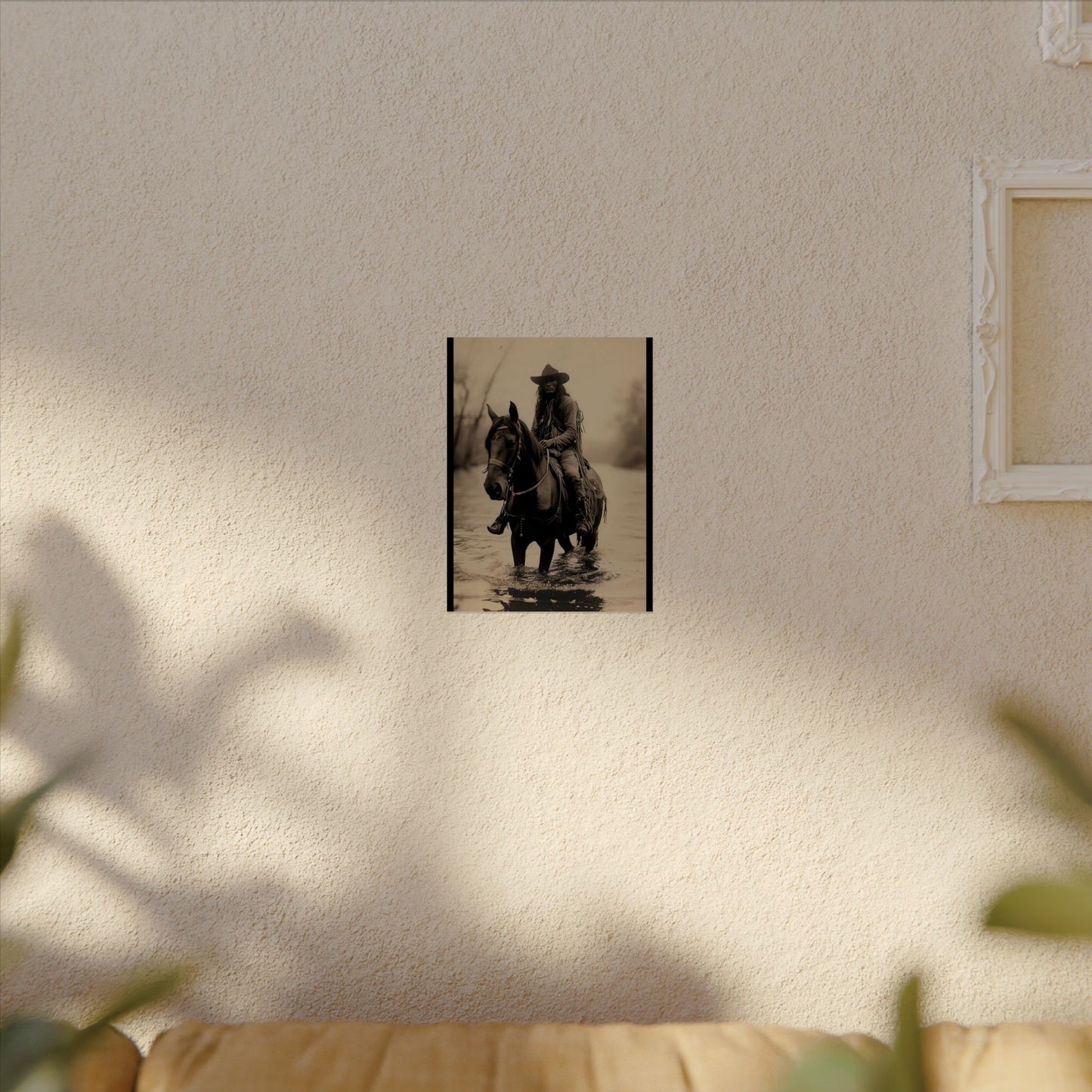 Ripples In Time – Western Textured Watercolor Matte Posters