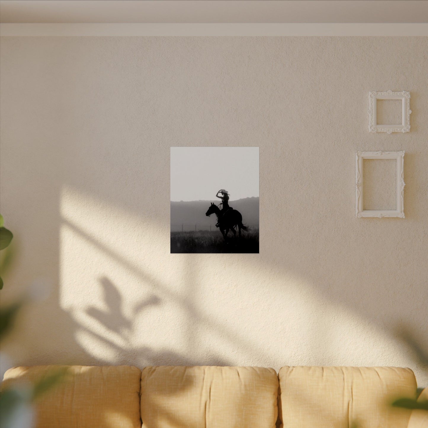 Timeless Beauty – Western Textured Watercolor Matte Posters