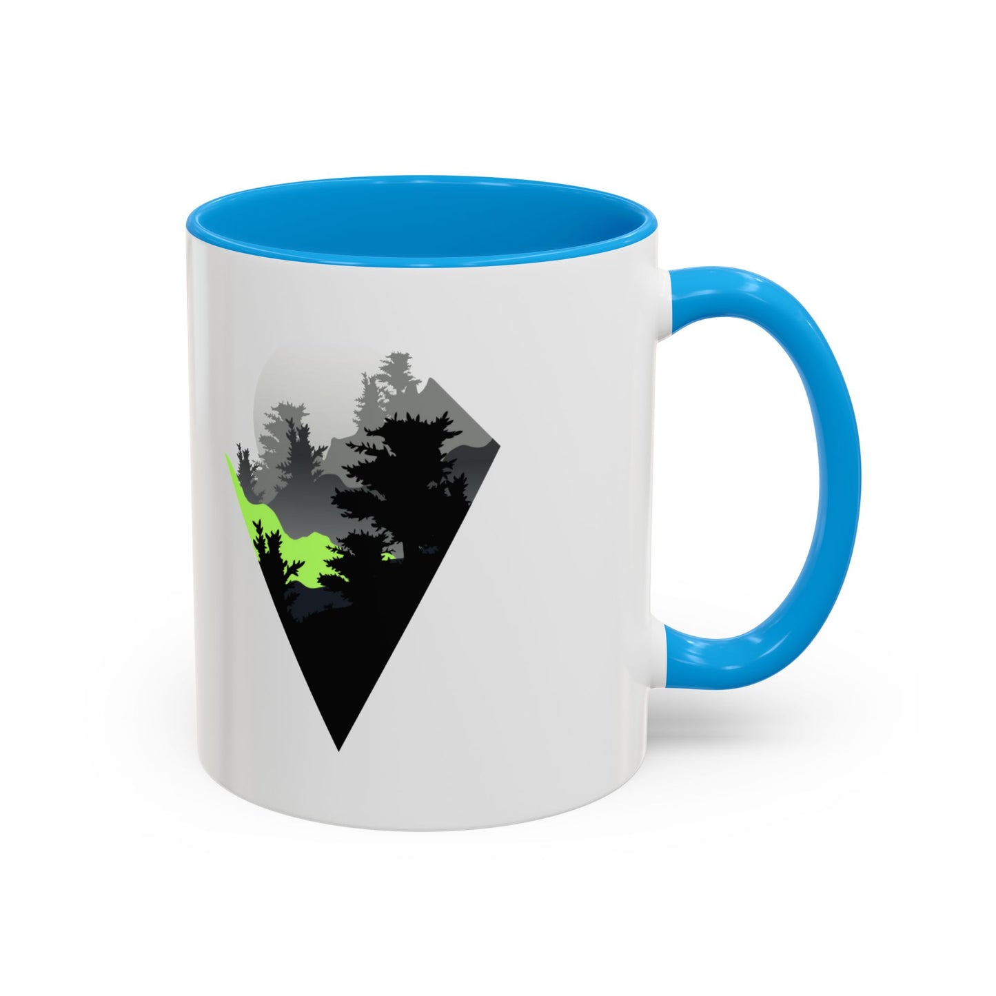 Sleek Forest Mug: Nature-Inspired Coffee Cup, Perfect for Outdoor Lovers, Gift for Nature Enthusiasts, Eco-Friendly Present