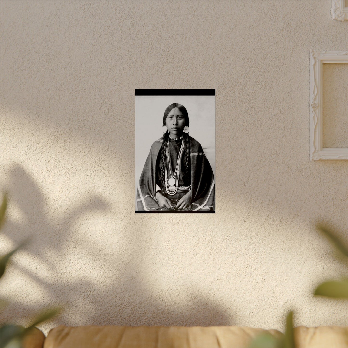 1915 Spokane Beauty – Western Textured Watercolor Matte Posters