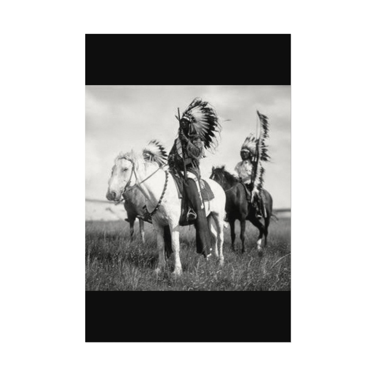 Feathers Of The Forgotten – Western Textured Watercolor Matte Posters