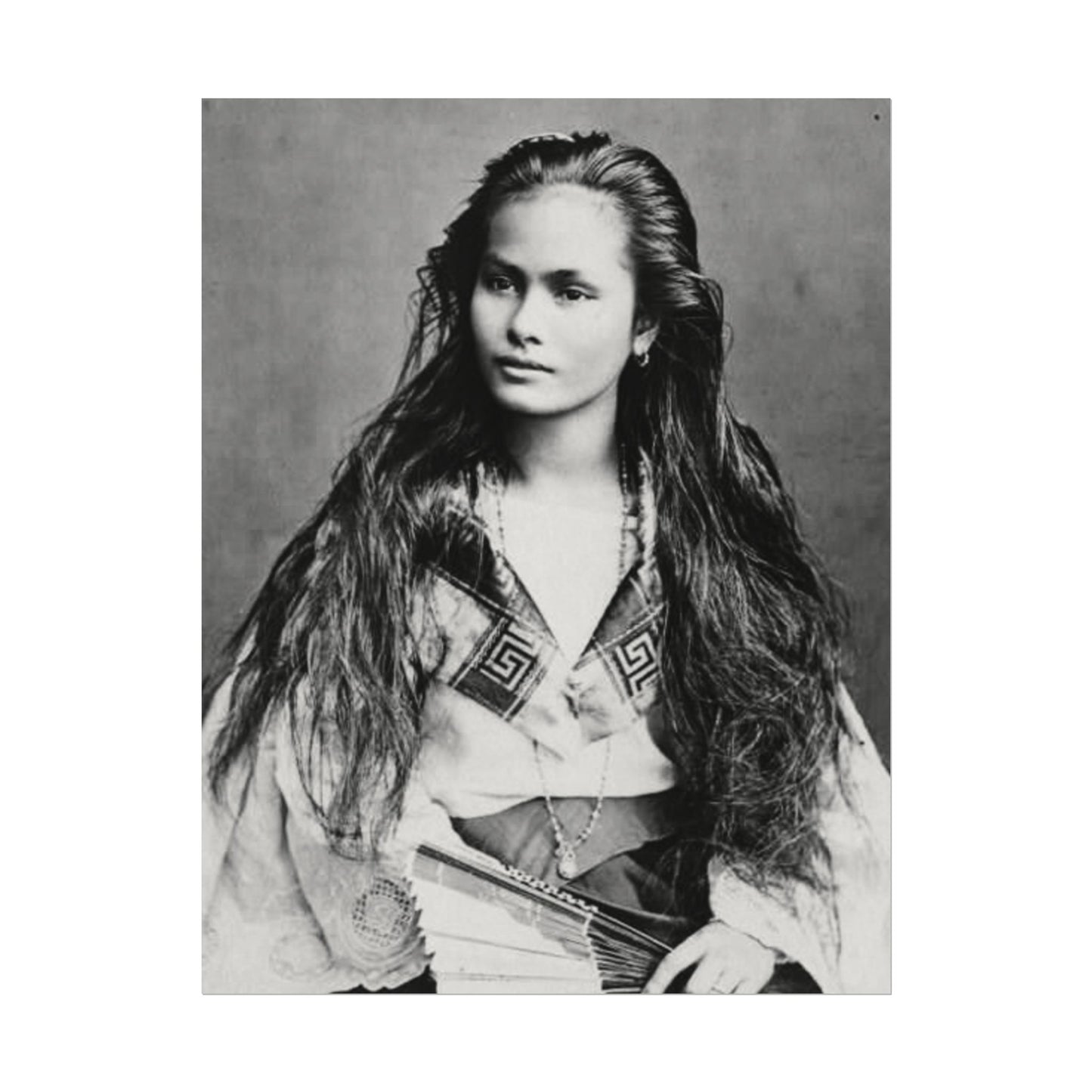 Daughter Of The Nation– Western Textured Watercolor Matte Posters