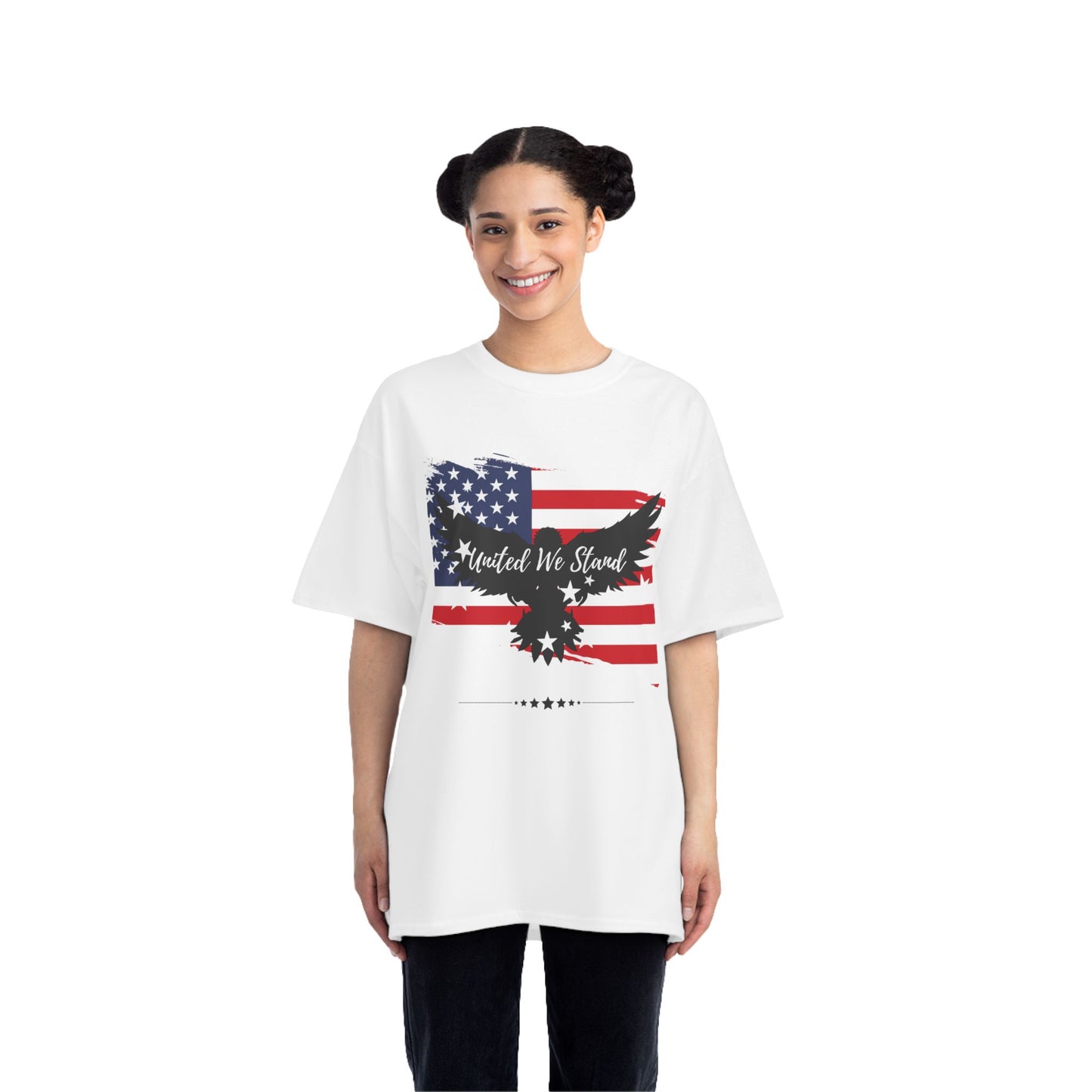 Stars & Stripes American Eagle Patriotic T-Shirt | America 1776 Design, Fourth of July Shirt, Independence Day Tee, Memorial Day Top, Gift for Veterans