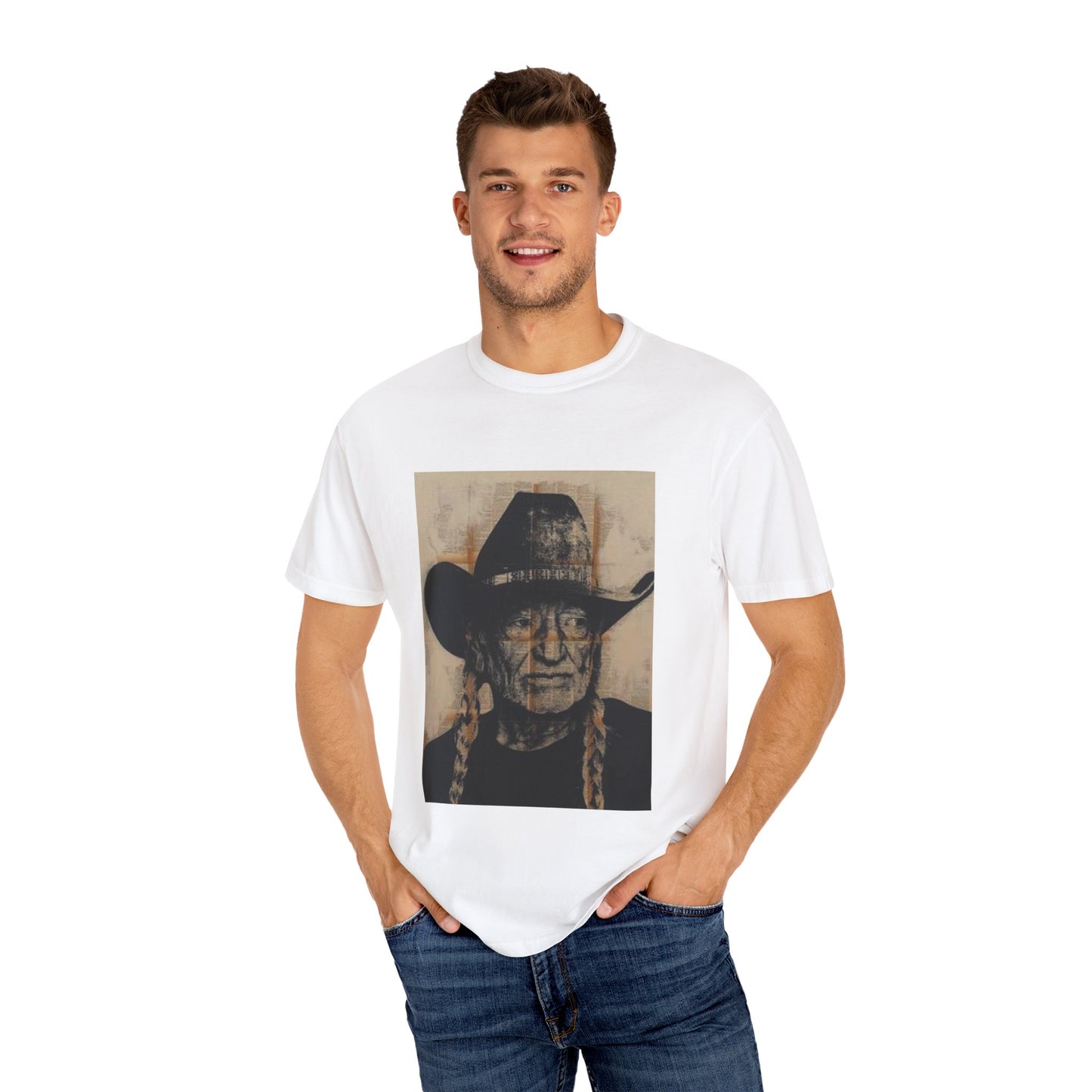 Rock Star Unisex Garment-Dyed T-Shirt, Music Lover Gift, Band Tee, Vintage Rock Tee, Concert Apparel, Casual Style