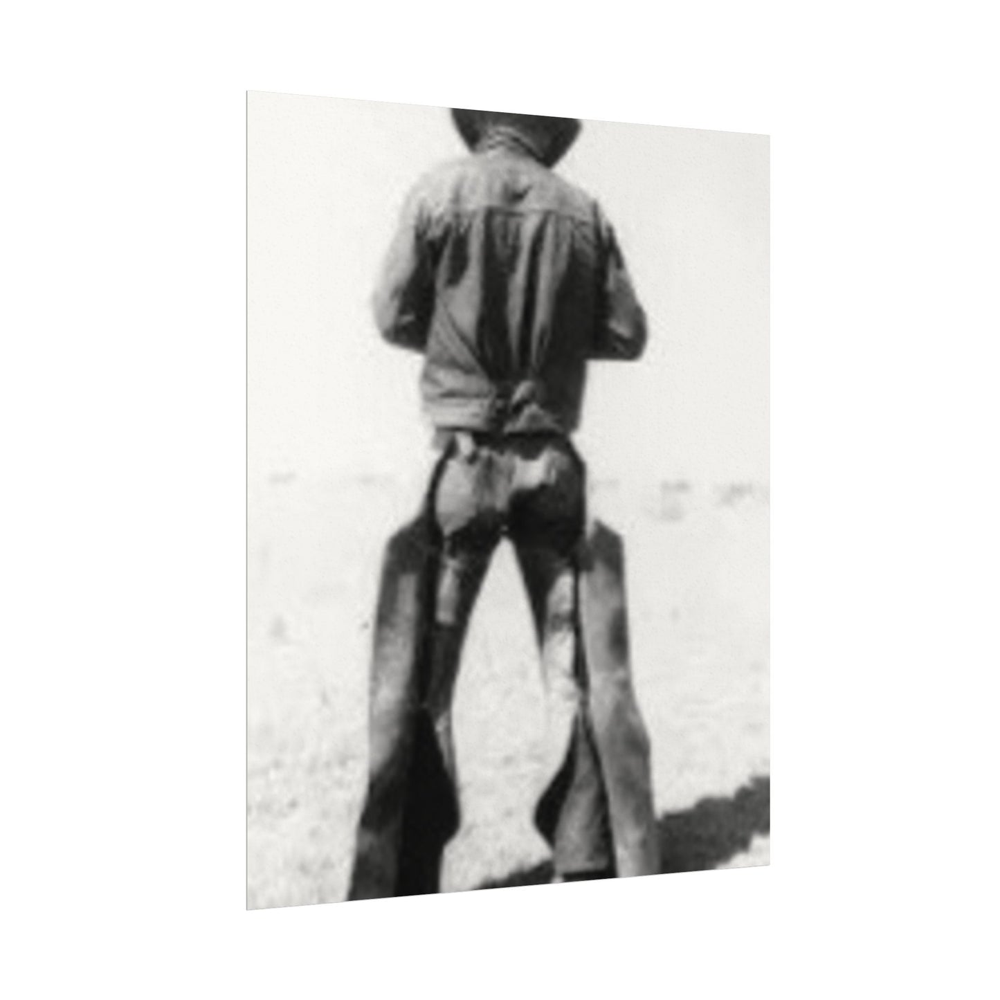 Chaps My Biscuits – Western Textured Watercolor Matte Posters