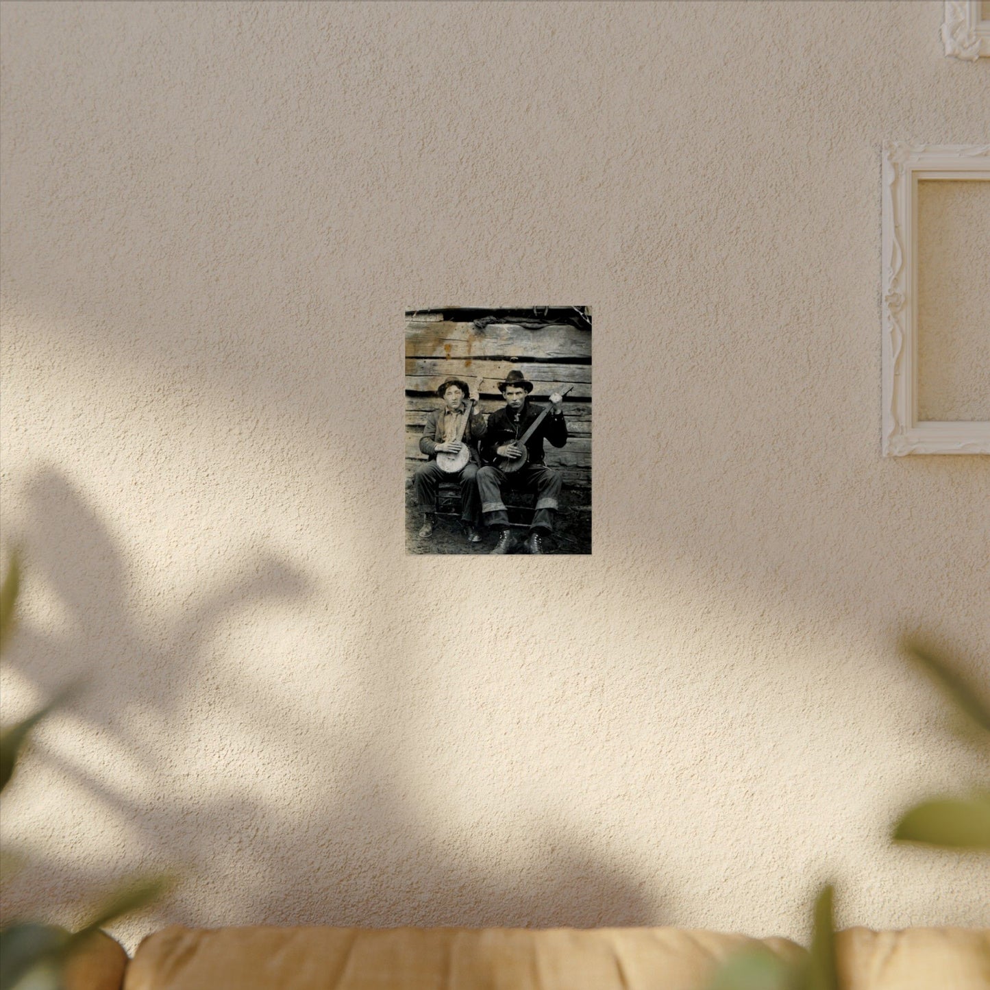 Mountain Music – Western Textured Watercolor Matte Posters