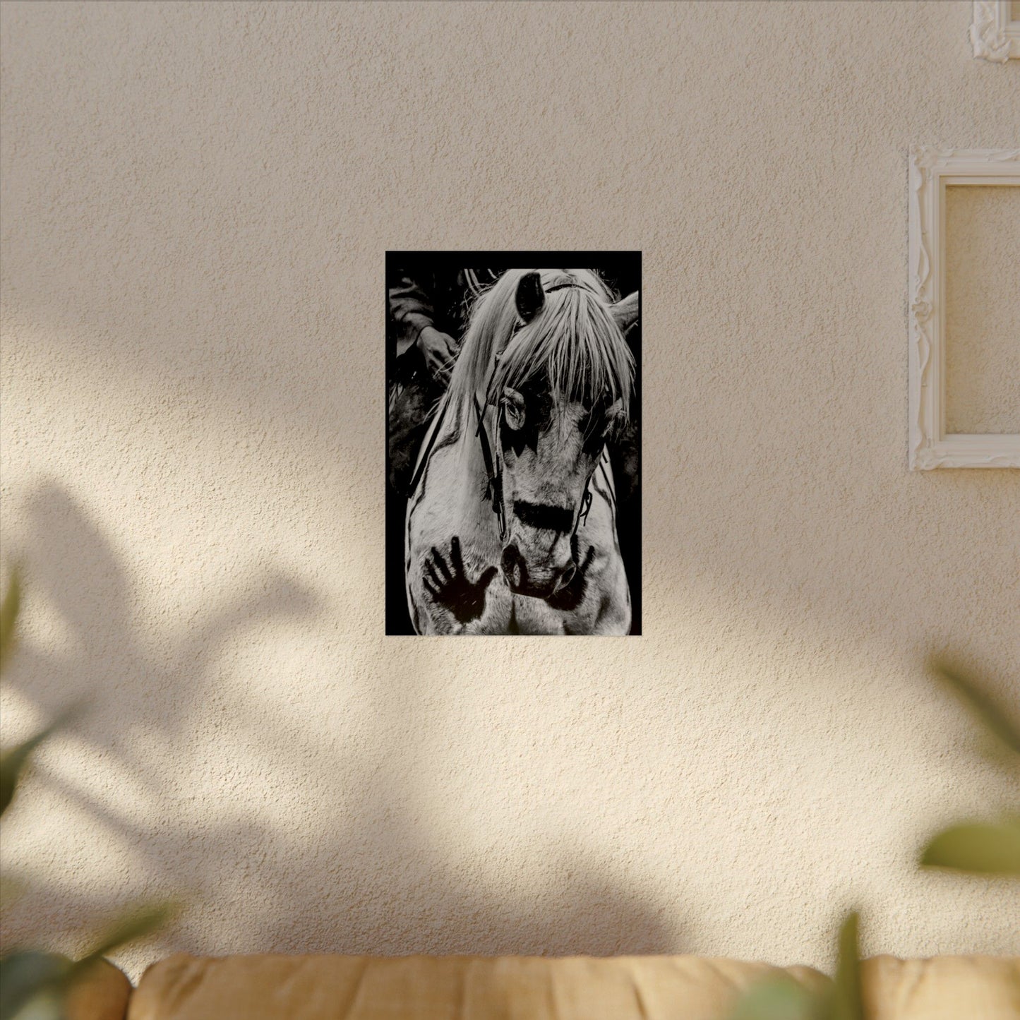 Storm Walker– Western Textured Watercolor Matte Posters