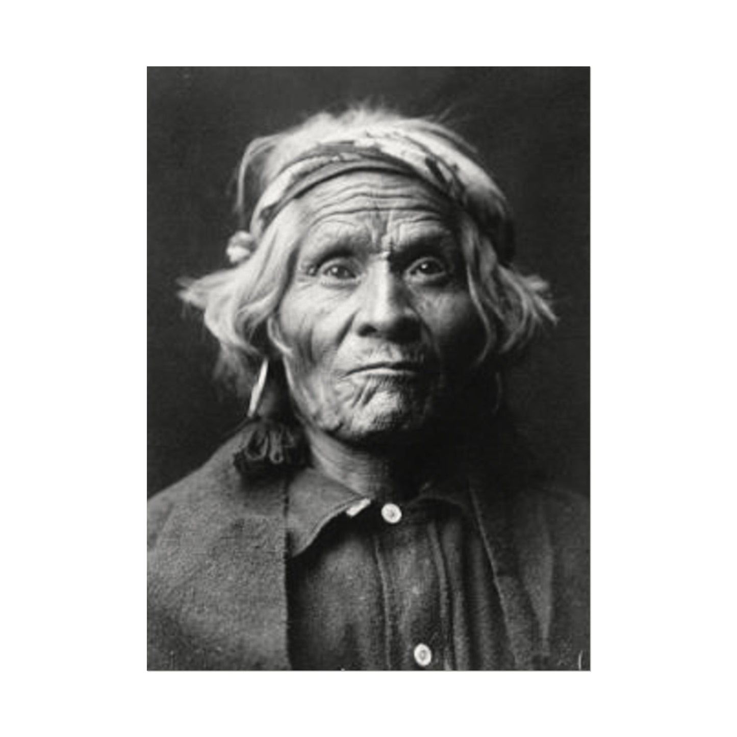 Iorn In His Silence – Western Textured Watercolor Matte Posters