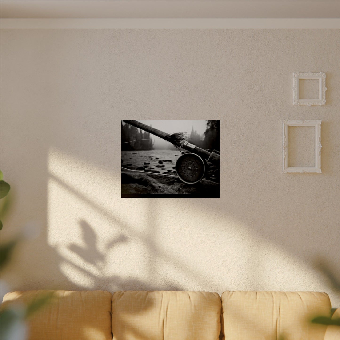 A River Runs Through It– Western Textured Watercolor Matte Posters