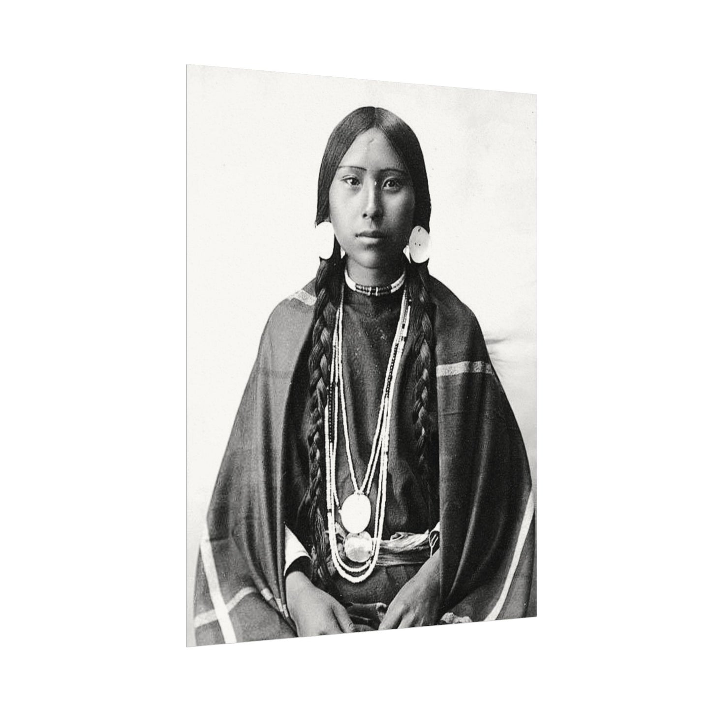 1915 Spokane Beauty – Western Textured Watercolor Matte Posters