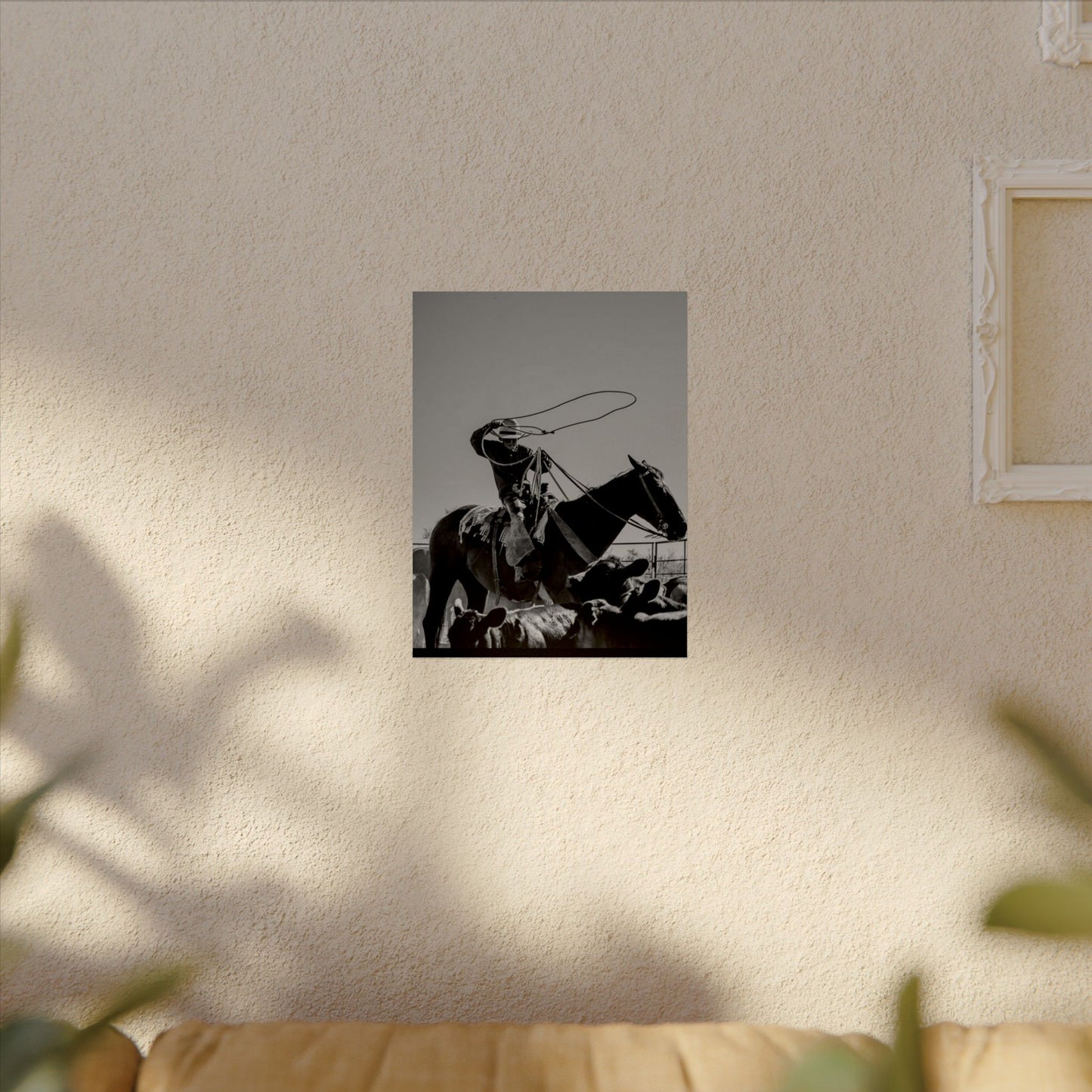 Cowboy Up – Western Textured Watercolor Matte Posters